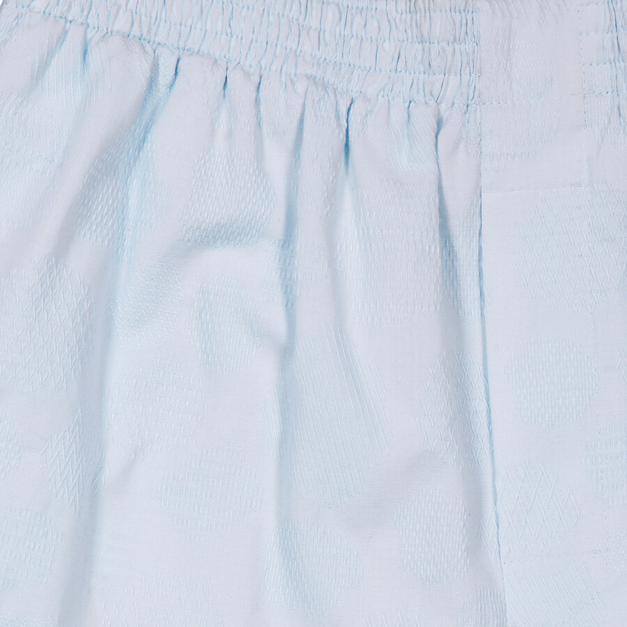 Chloe Ladies Pure Blue Renaissance Cotton Shorts - 7