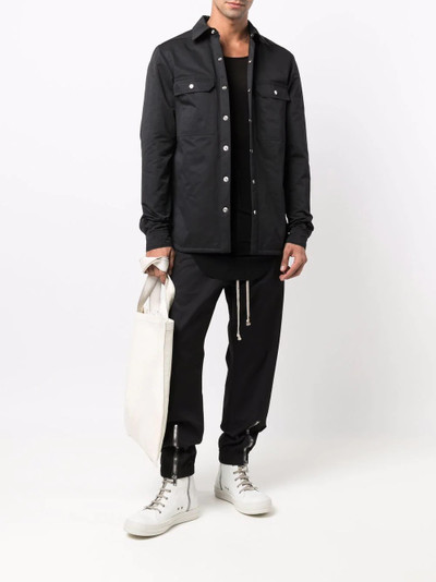 Rick Owens zipped track pants outlook