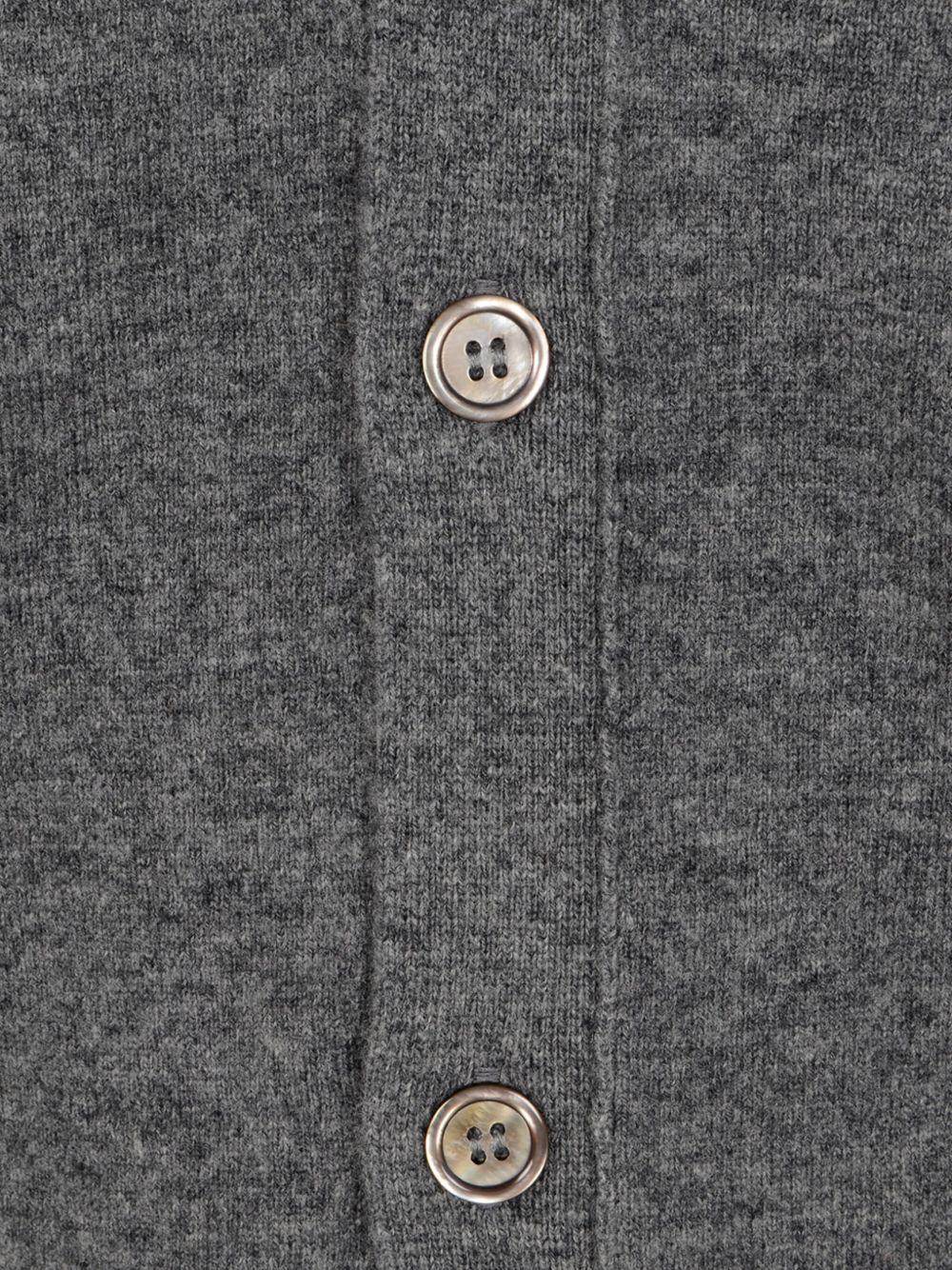 button-front wool cardigan - 3