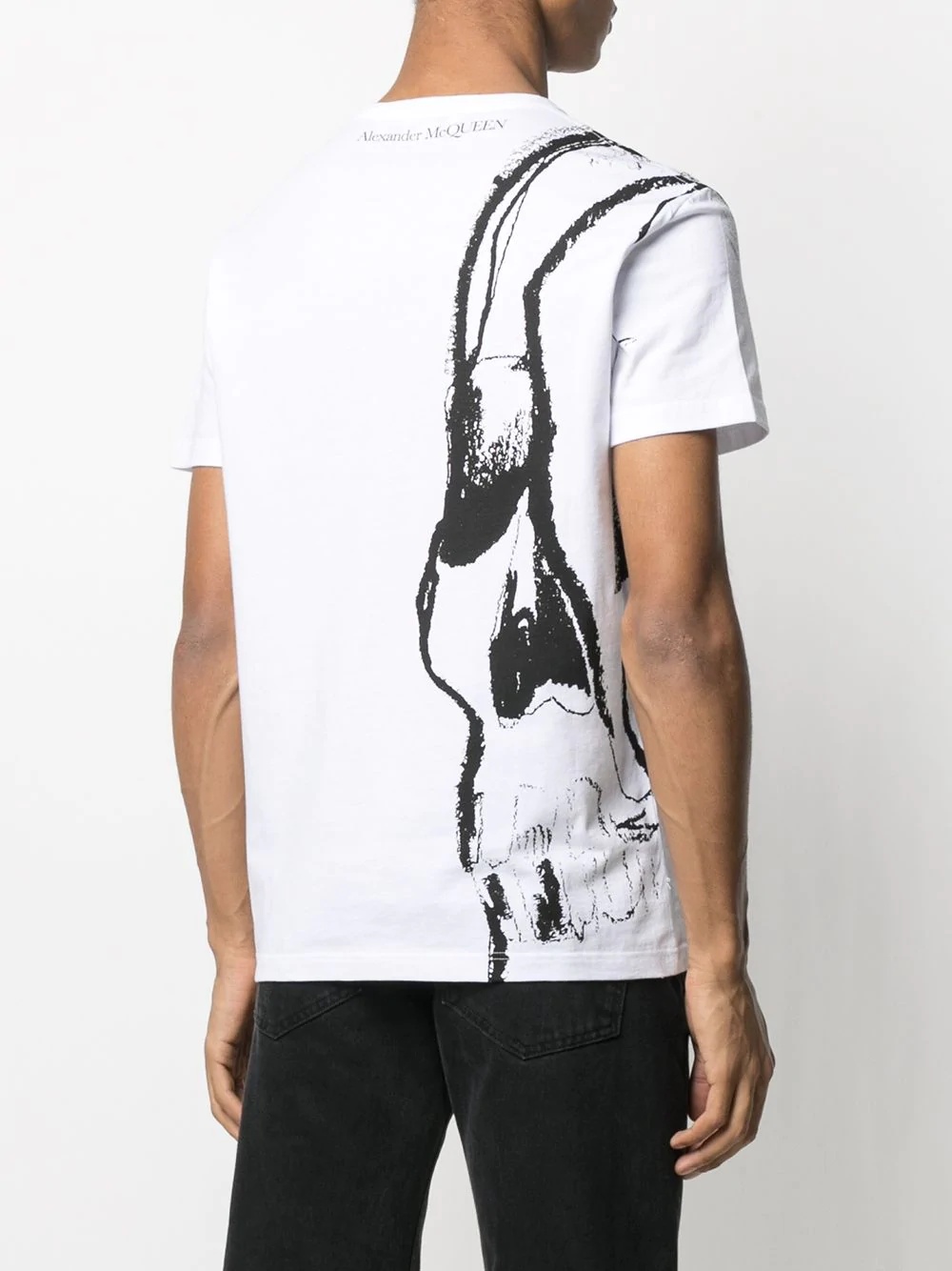 skull print T-shirt - 4