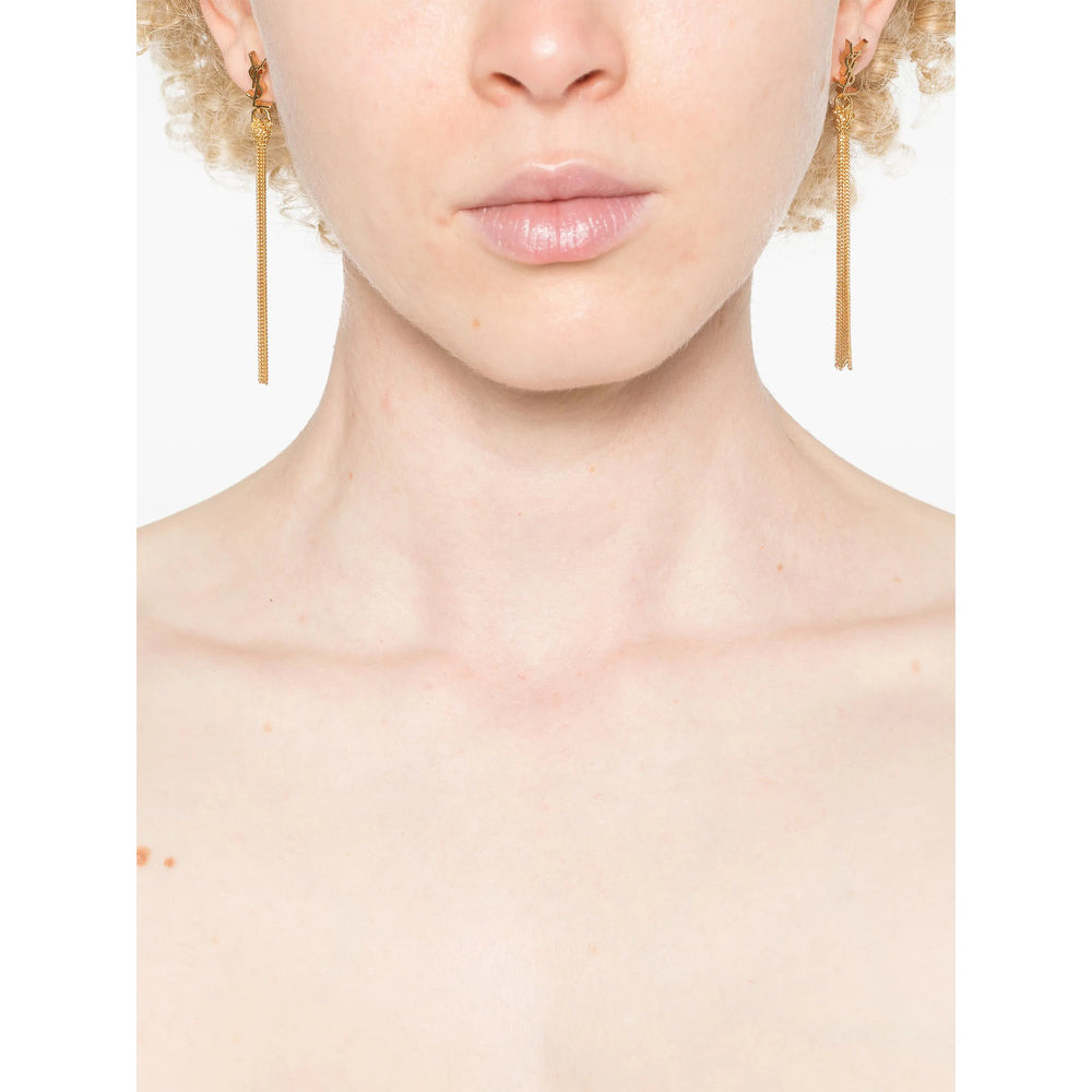 Saint Laurent Gold Earrings Women - 2