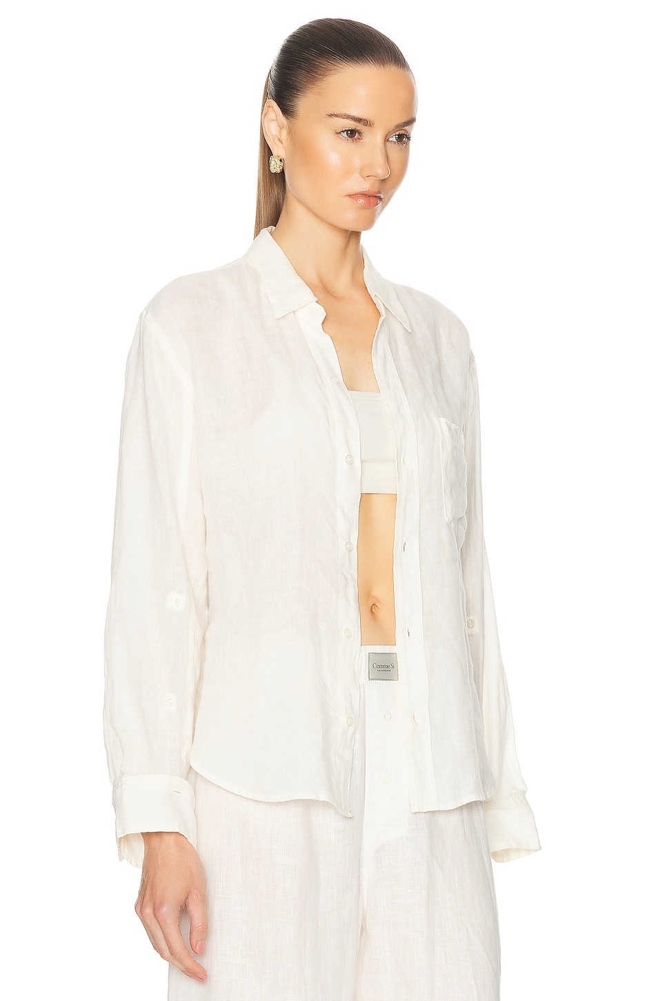Kayla Shrunken Shirt - 2