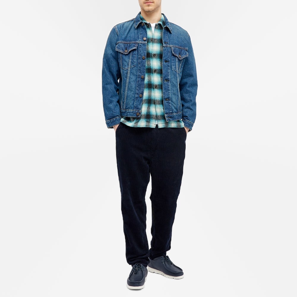 Universal Works Wool Plaid Utility Shirt - 6