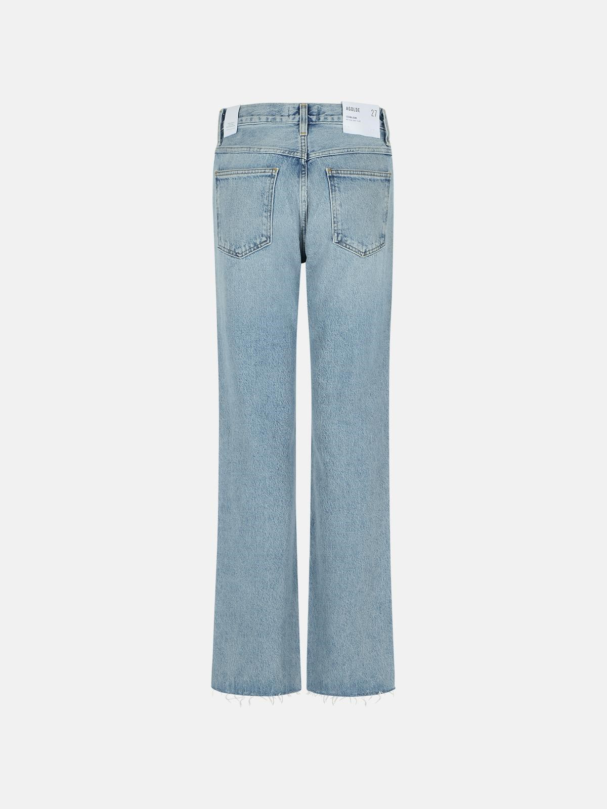 'LEENA' 'STAGE' REGENERATED COTTON JEANS - 3