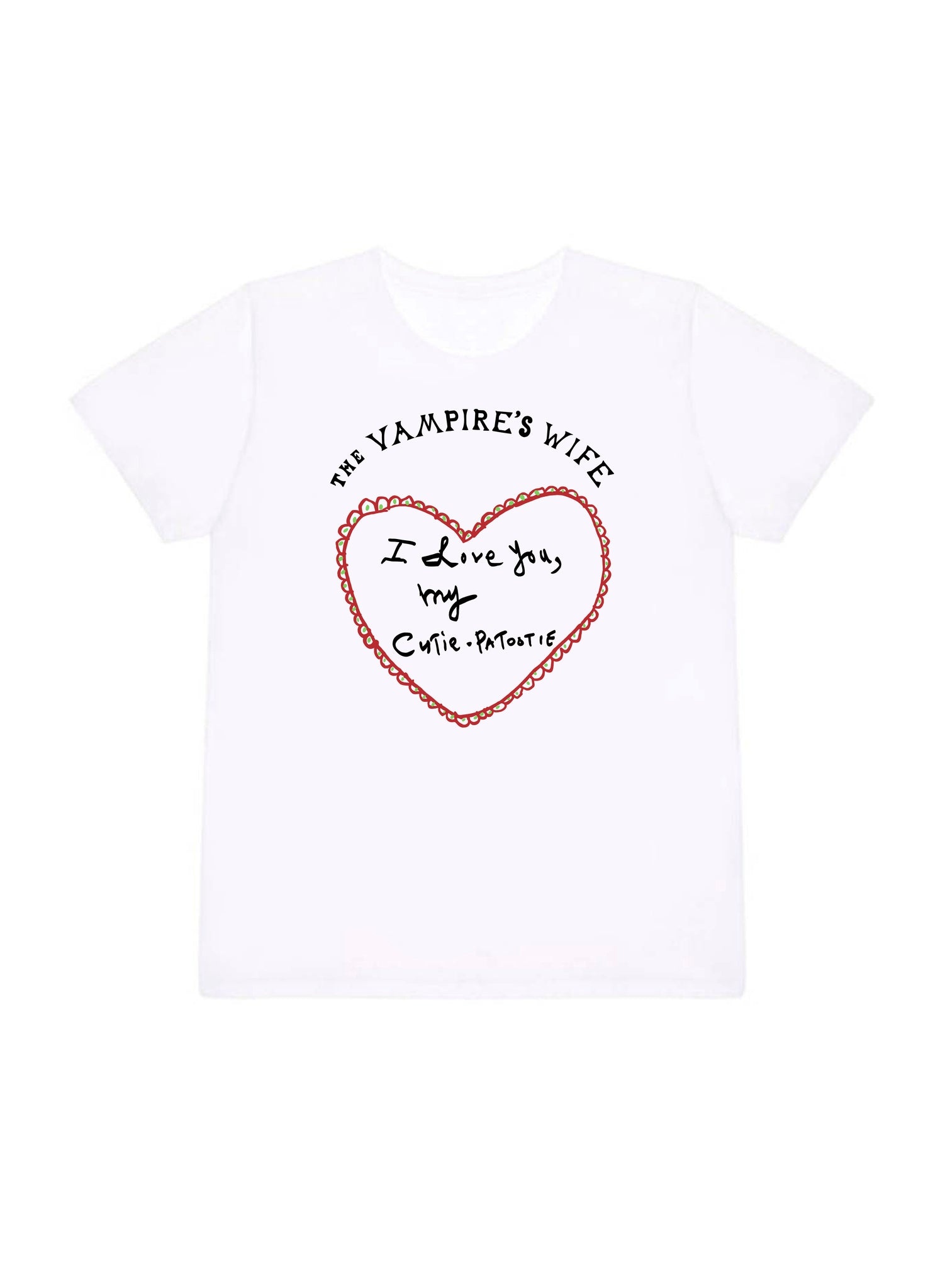 THE VAMPIRE VALENTINE T SHIRT - 1