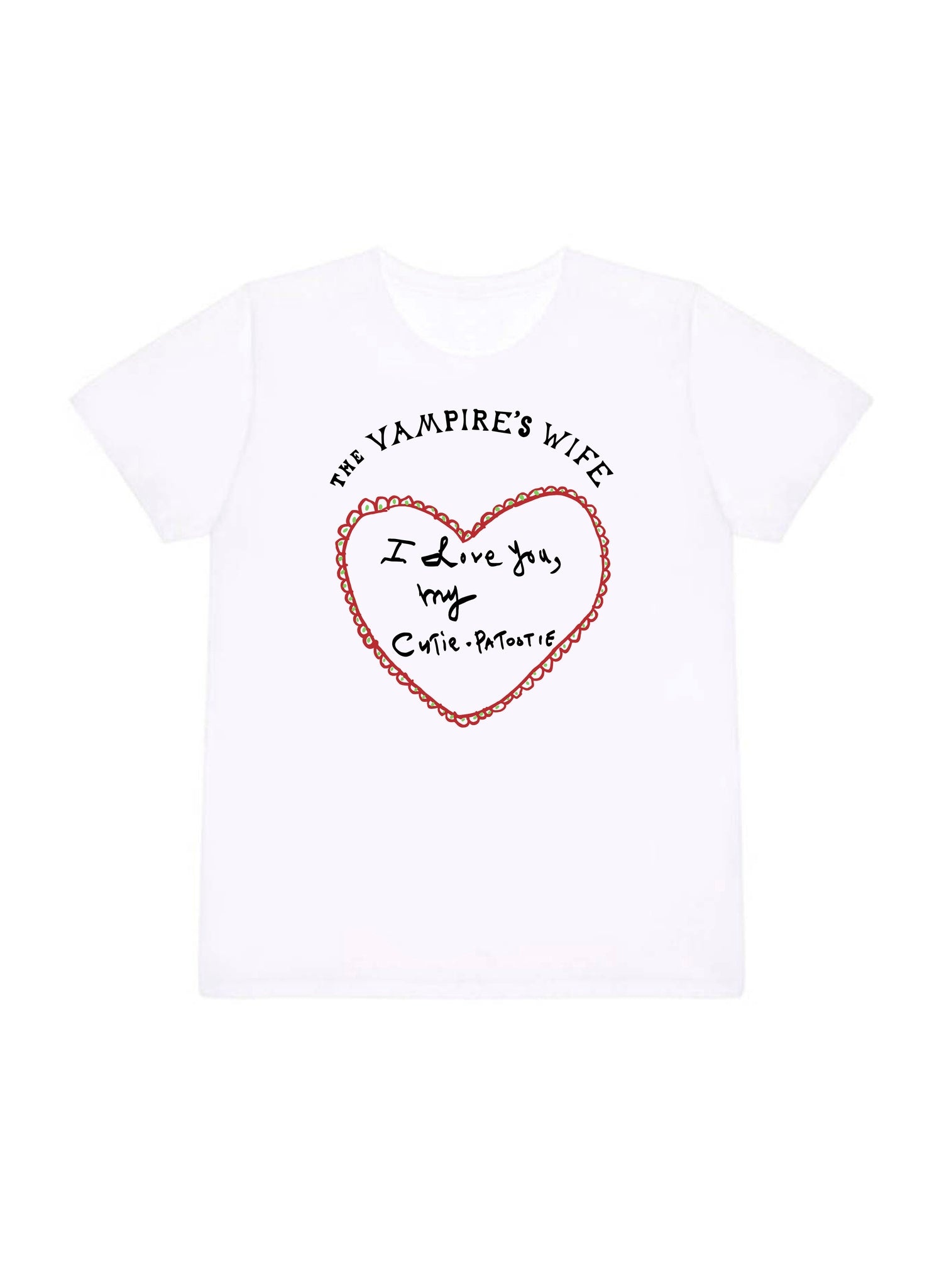 THE VAMPIRE VALENTINE T SHIRT - 1