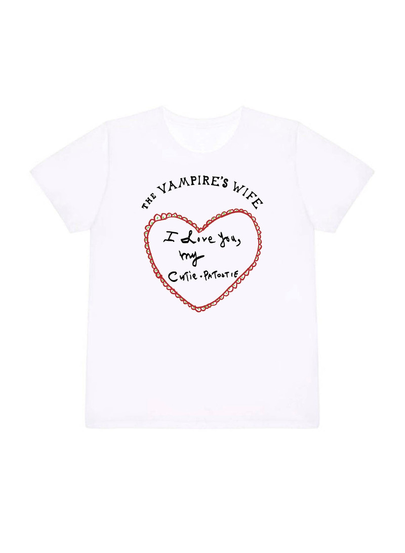 THE VAMPIRE VALENTINE T SHIRT 1