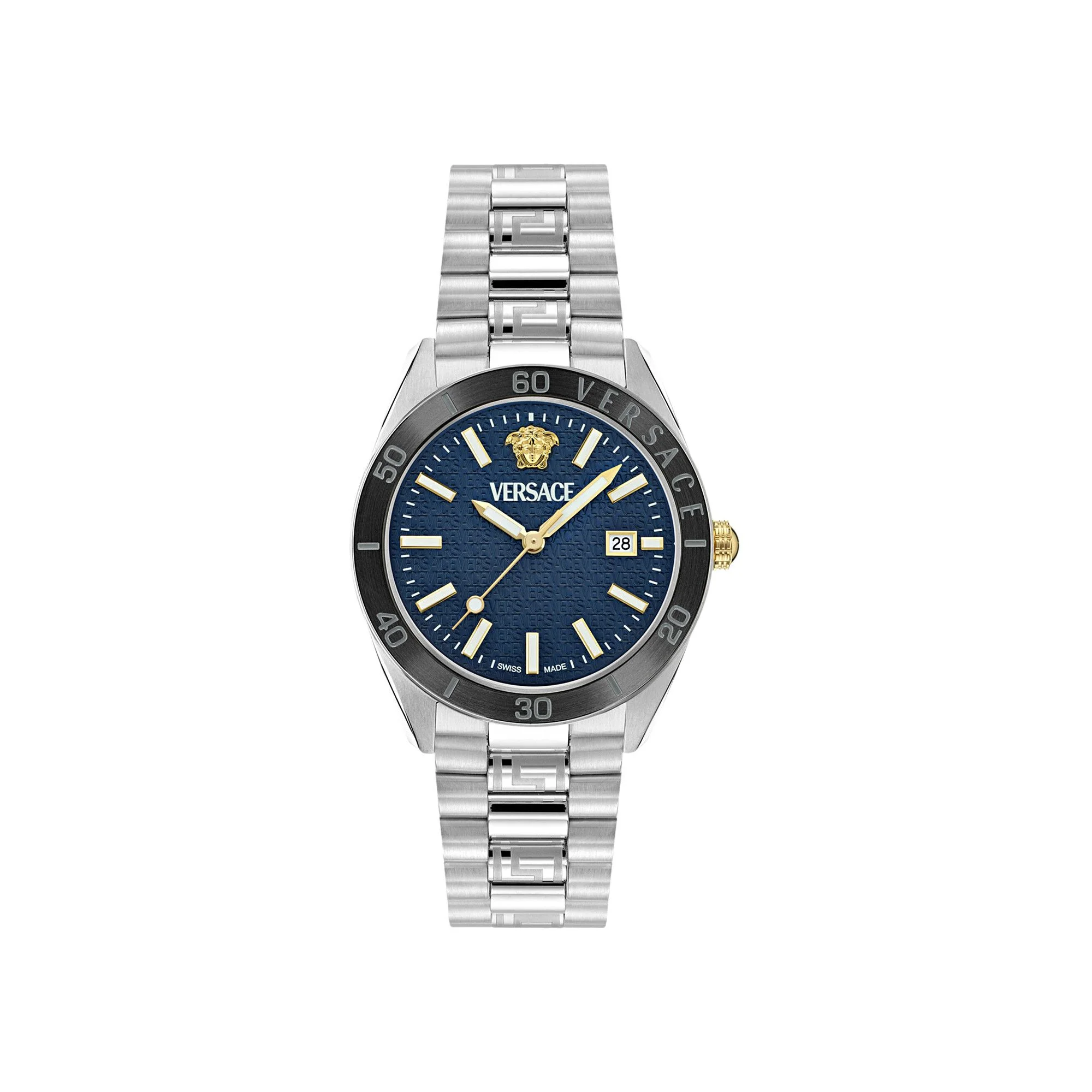 Versace V Dome Bracelet Watch 'Stainless Steel' - 1