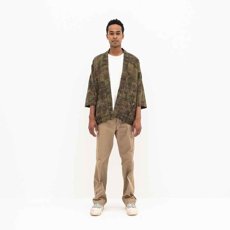 visvim SANJURO KIMONO JKT (W/L) CAMO outlook