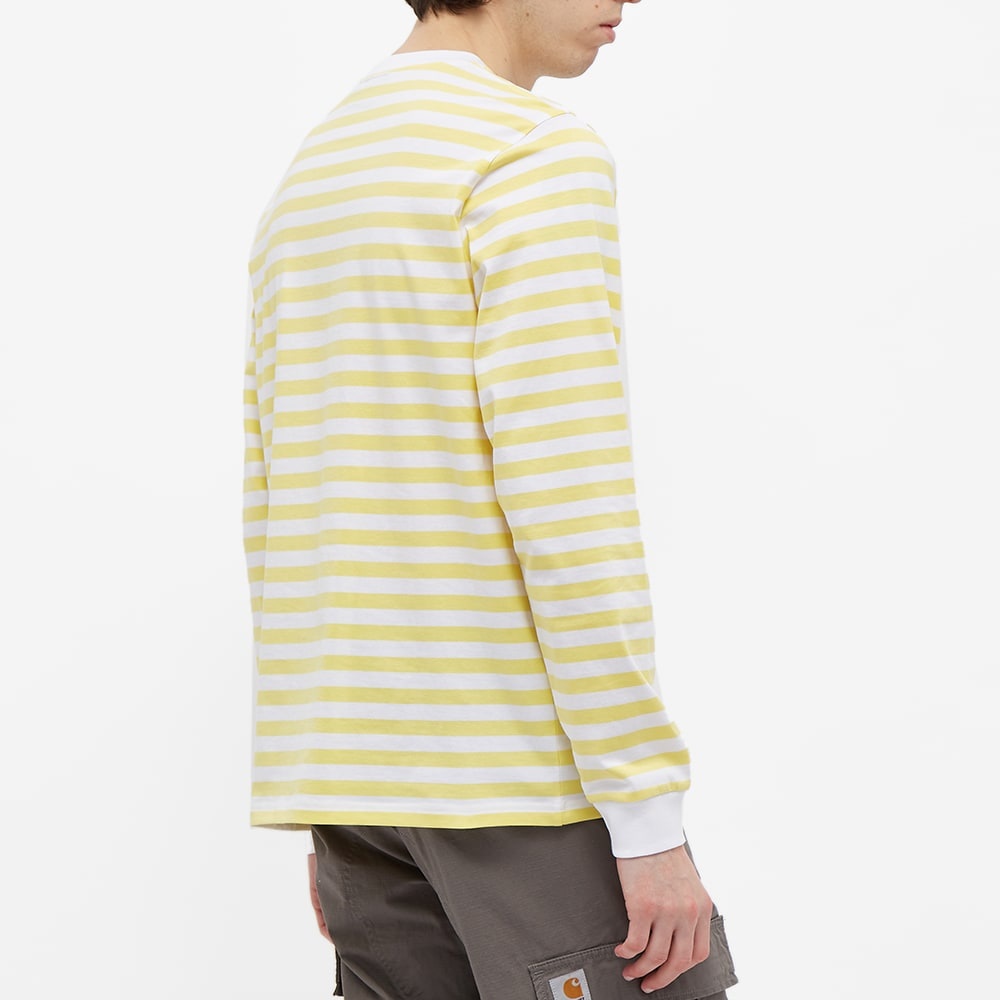 Carhartt WIP Long Sleeve Scotty Stripe Pocket Tee - 5