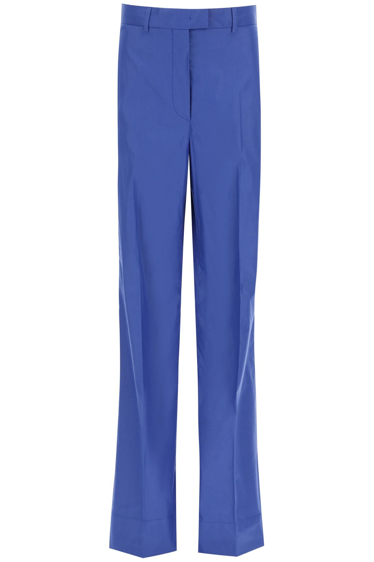 LOOSE TROUSERS IN COTTON BLEND - 1