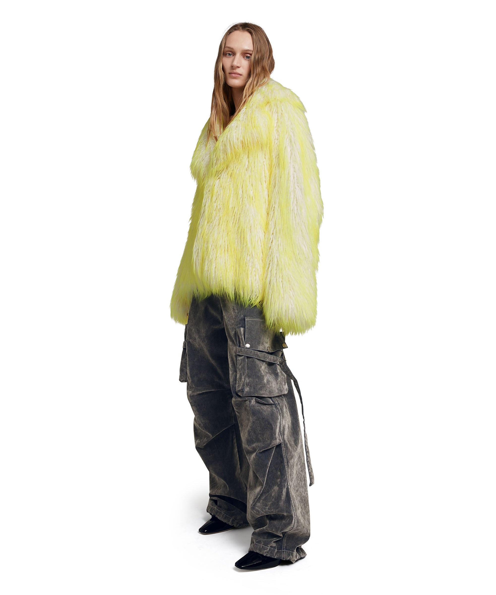 Faux fur "Minimalist Glamour" jacket - 5