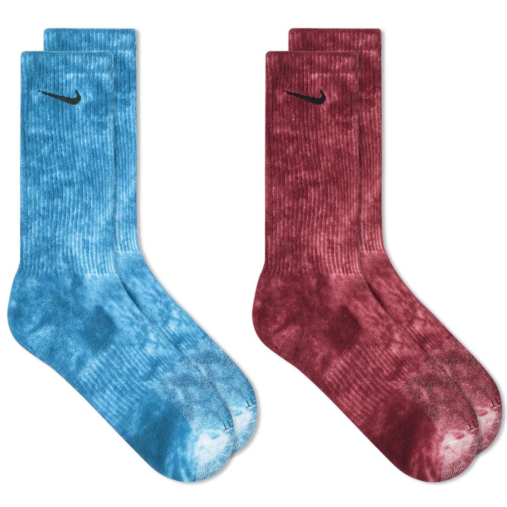 Nike Tiedye Sock - 2 Pack - 1