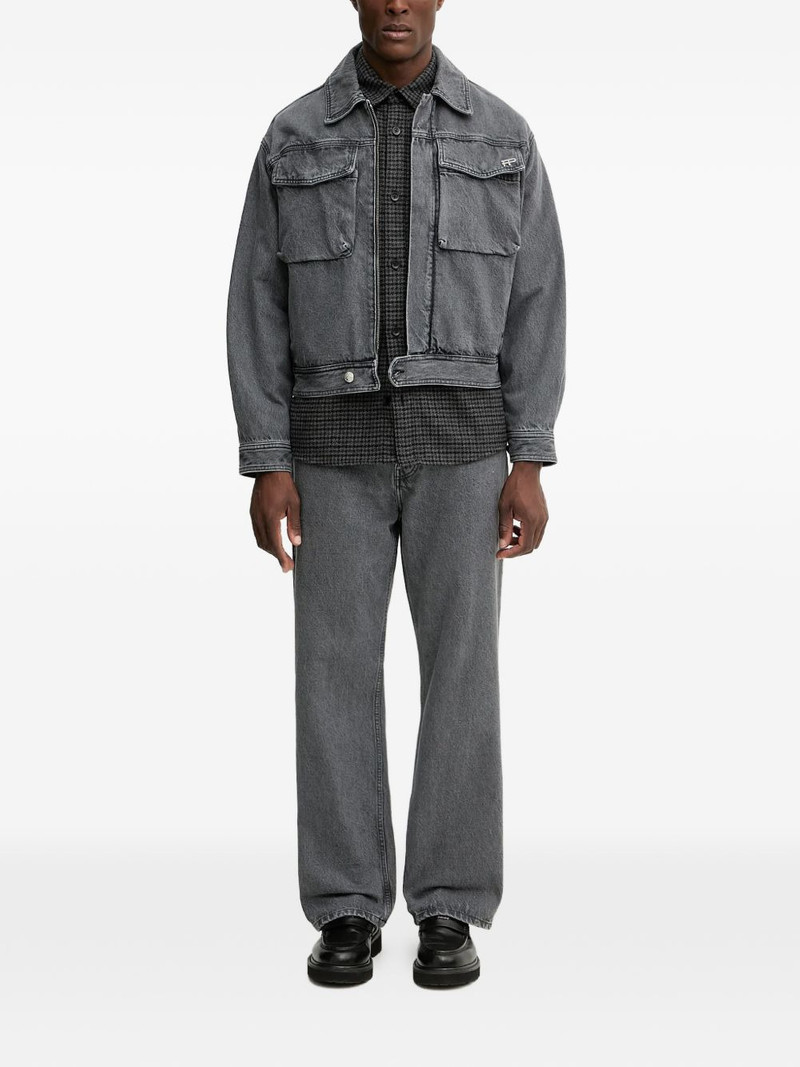 Filling Pieces logo-detail shirt jacket outlook