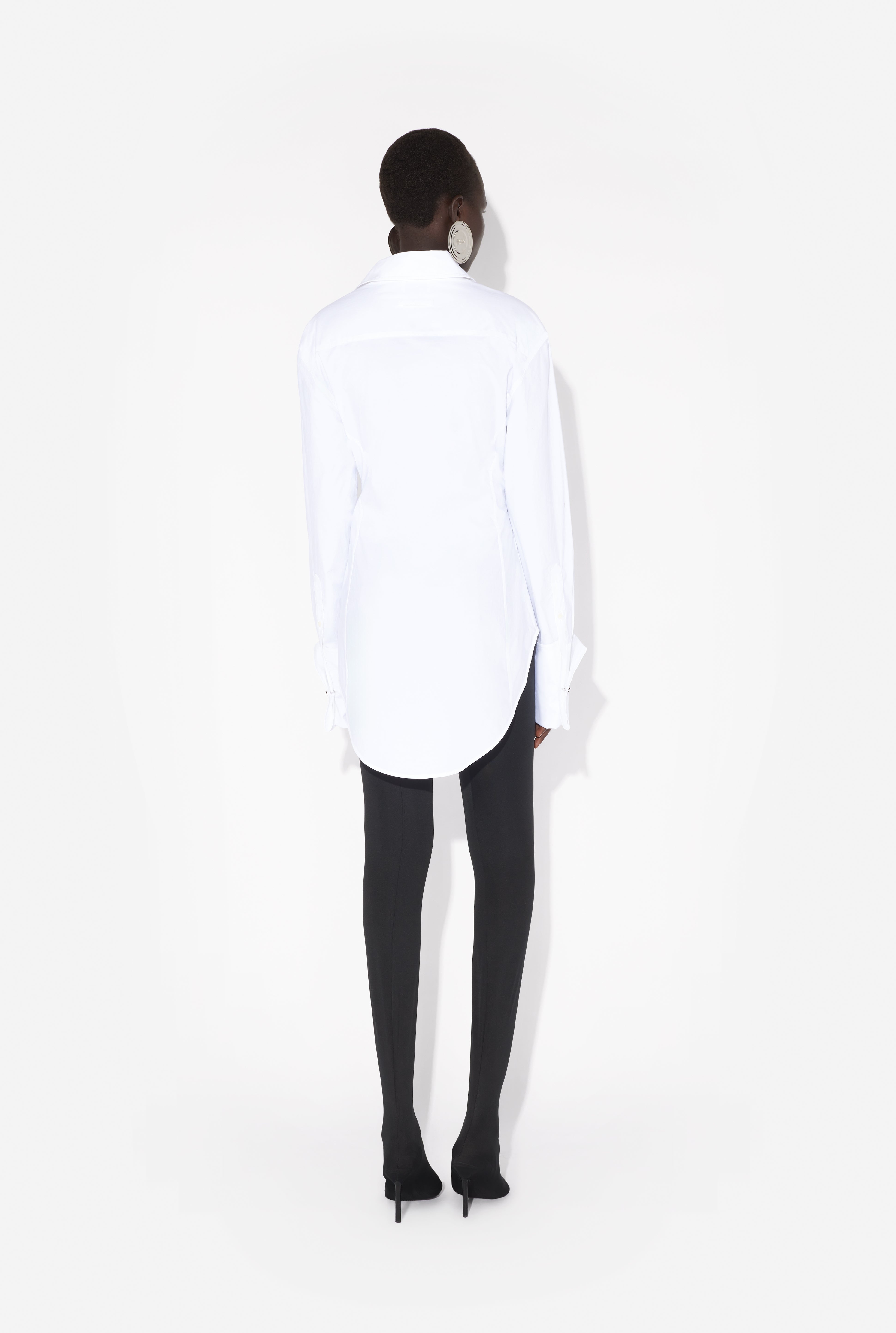 THE WHITE JEAN PAUL GAULTIER PRINT SHIRT - 2