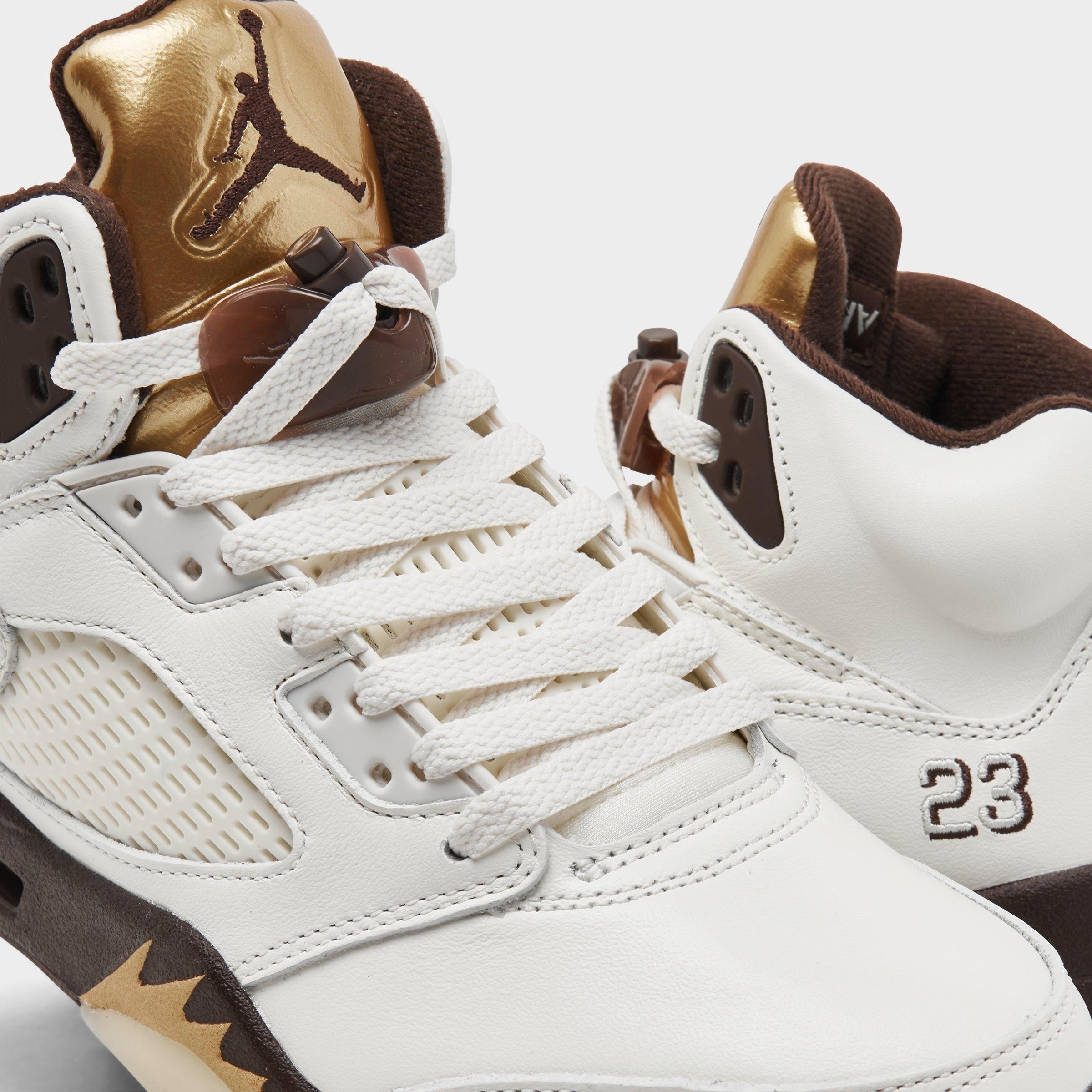 WOMEN'S AIR JORDAN RETRO 5 BASKETBALL SHOES - 3