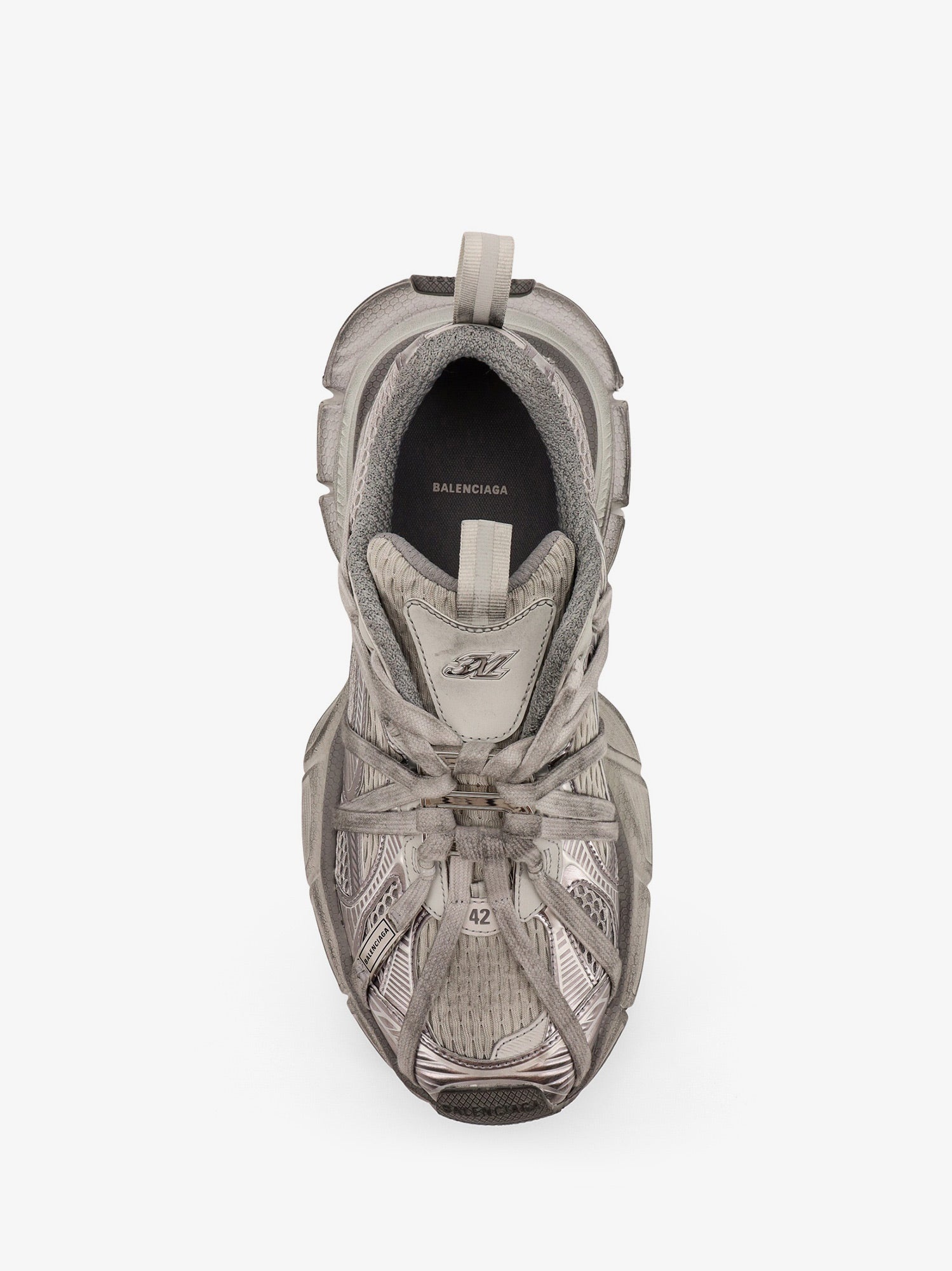 Balenciaga 3Xl Low Top Mesh Sneakers - 5