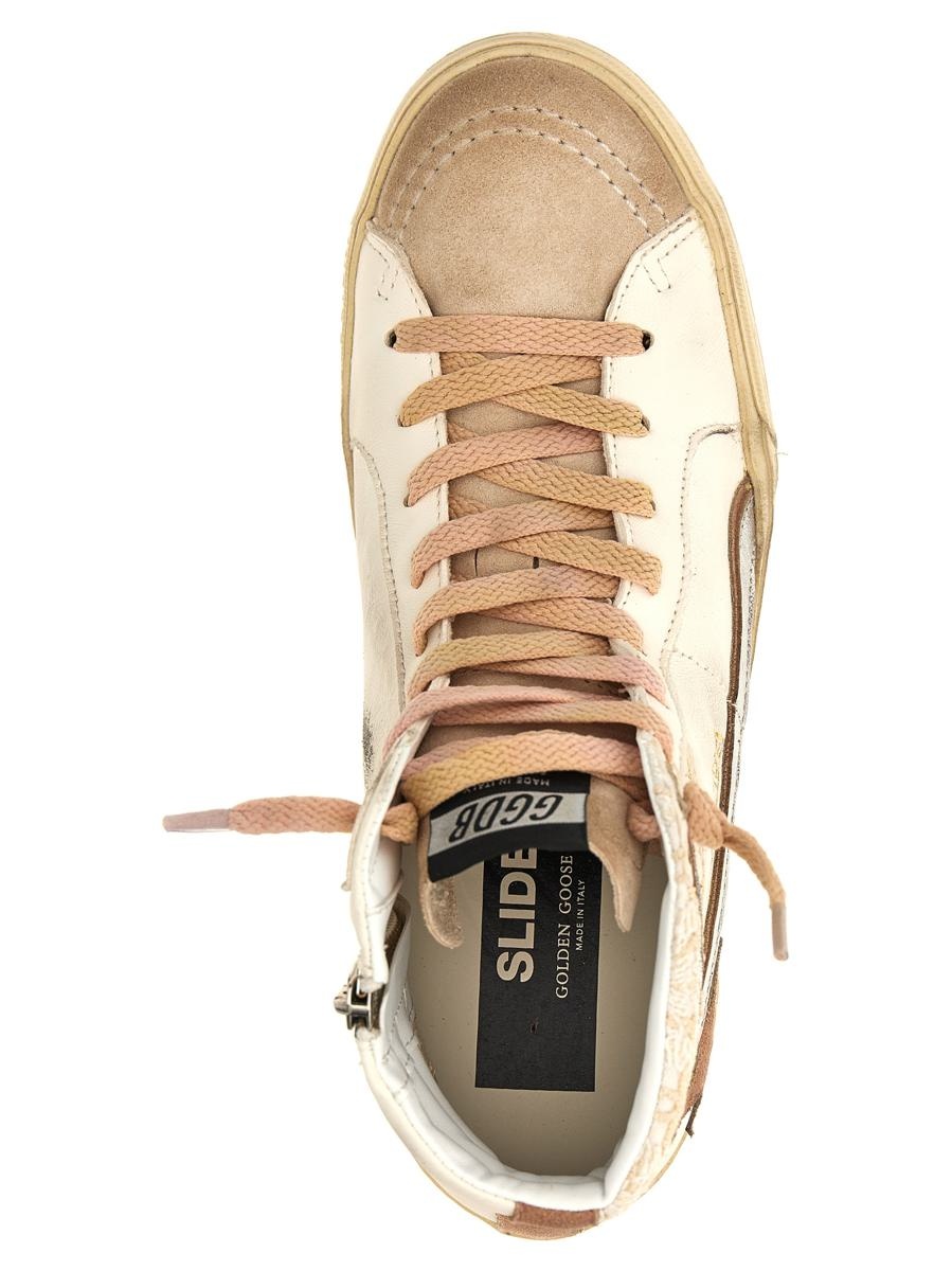 GOLDEN GOOSE 'SLIDE' SNEAKERS - 4