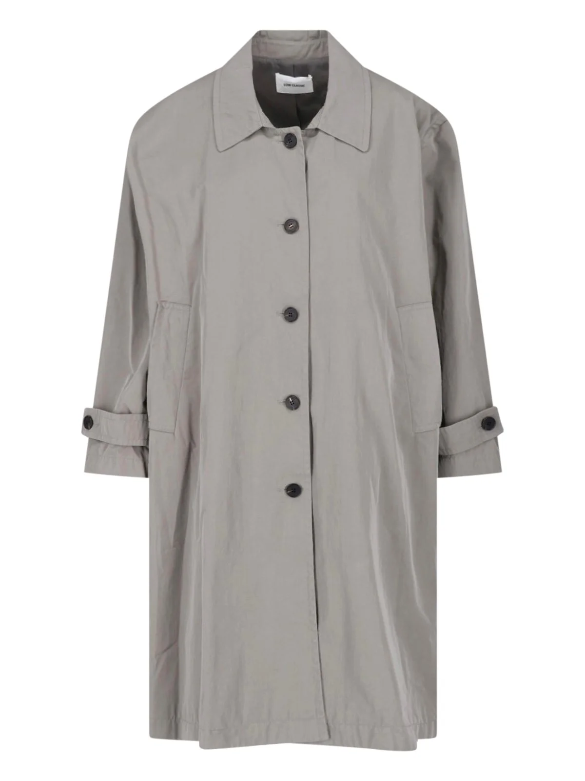 COTTON BLEND TRENCH COAT - 1