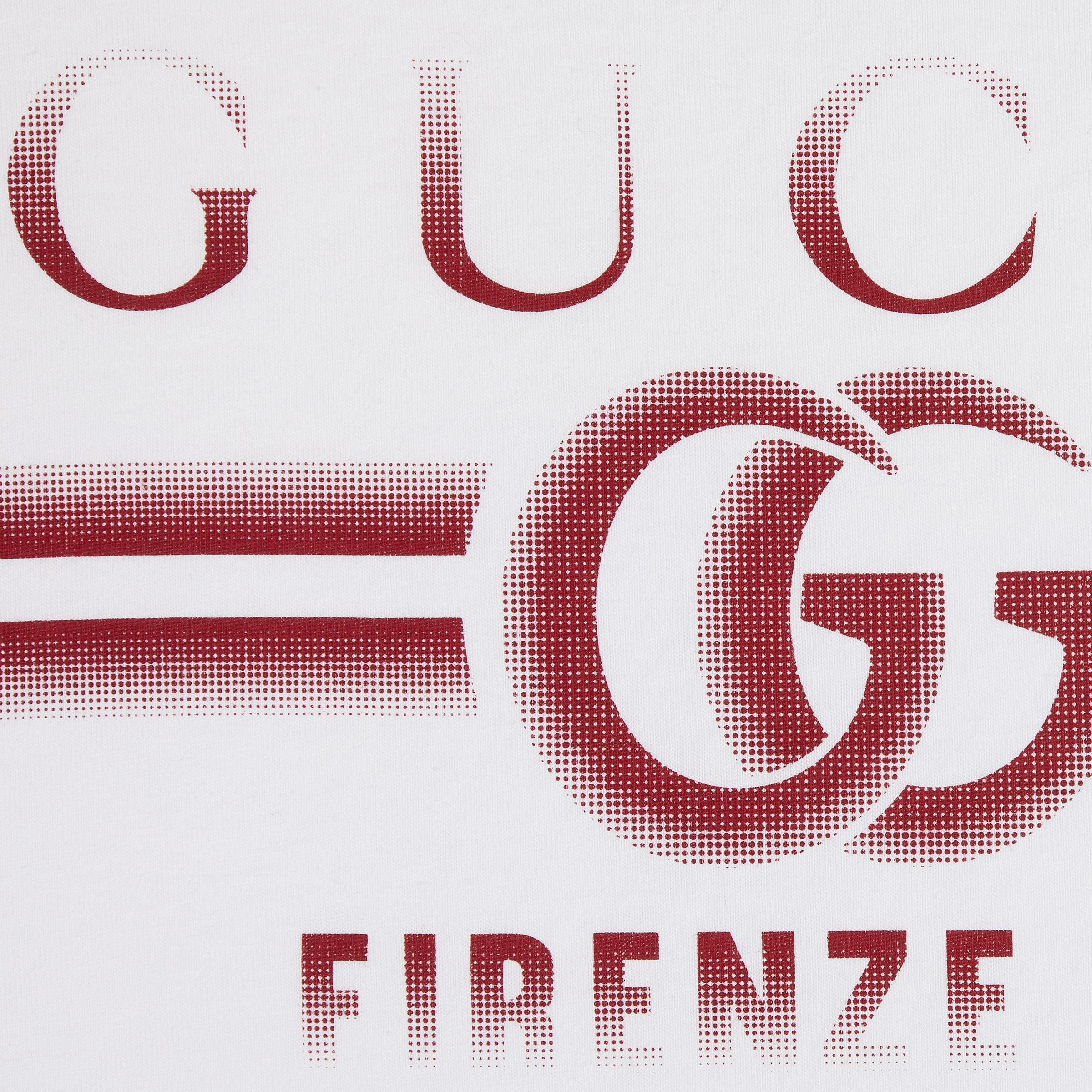Cotton jersey T-shirt with Gucci print - 7