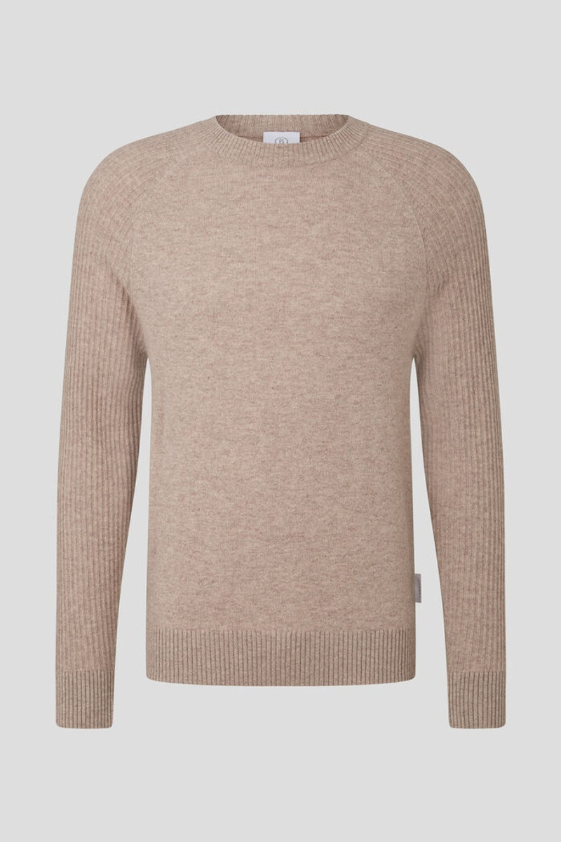 Barron Cashmere pullover in Beige 1