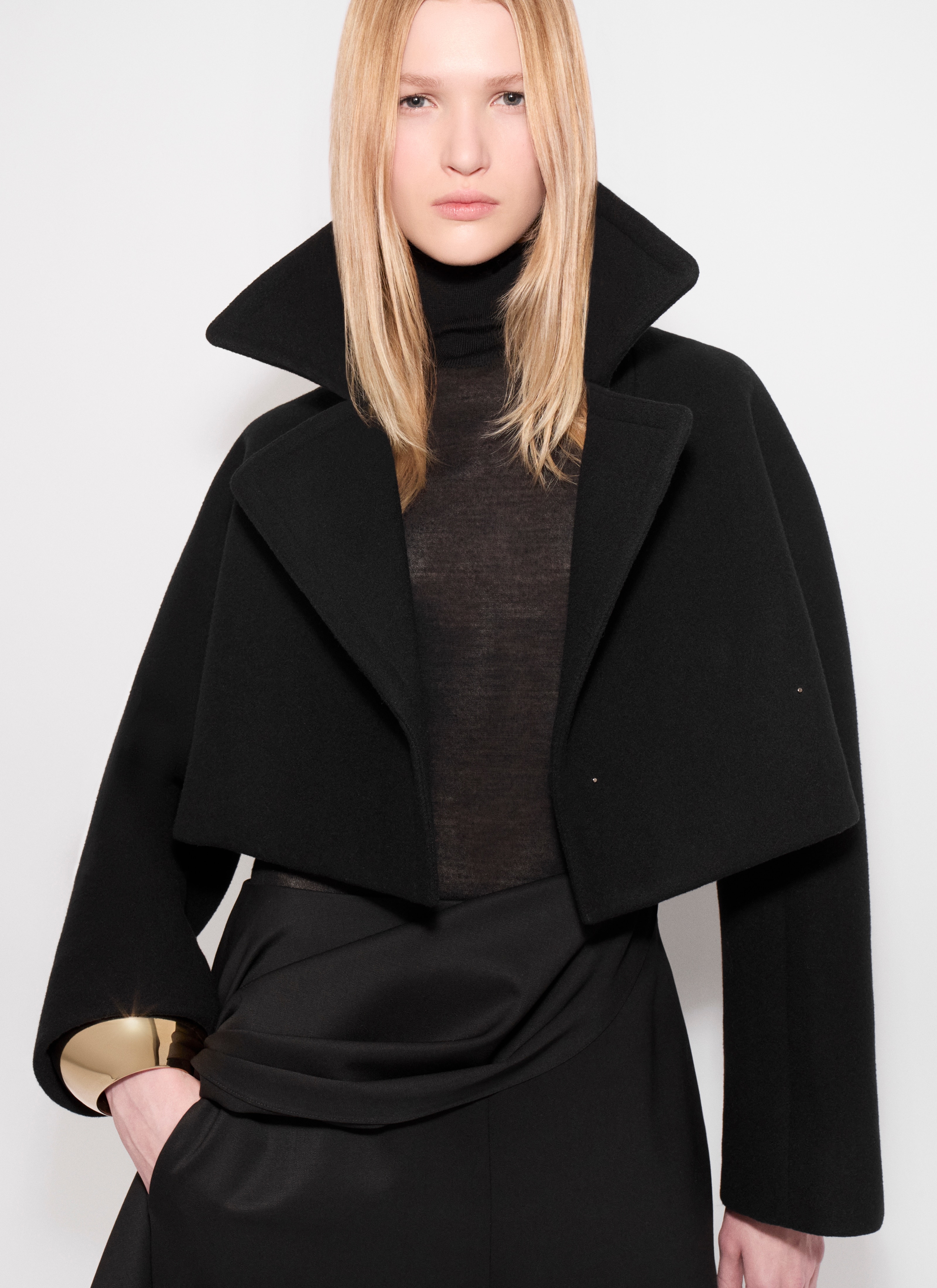 CROPPED CABAN JACKET - 5