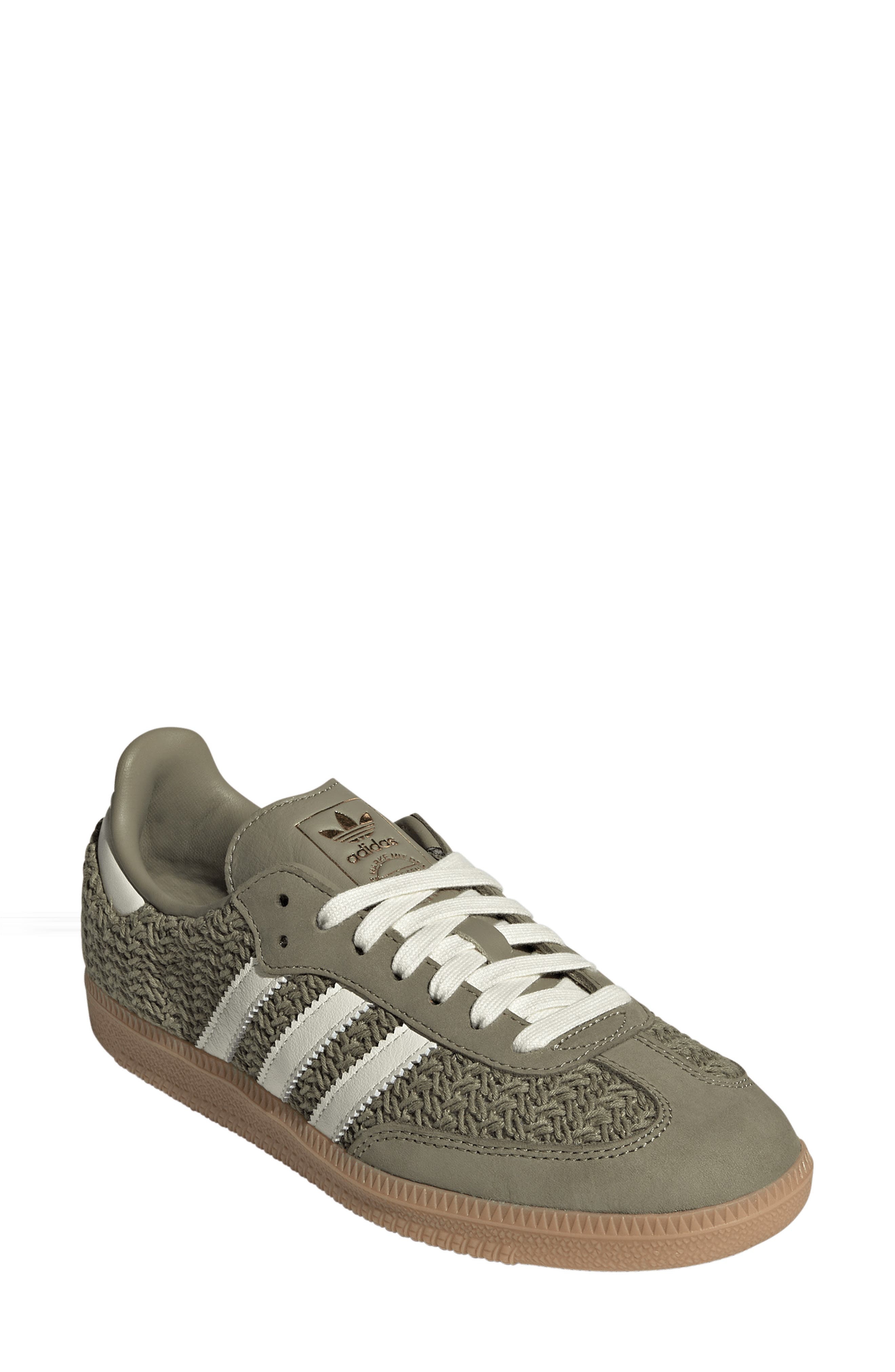 adidas Gender Inclusive Samba OG Sneaker in Orbgrn/cre at Nordstrom - 1