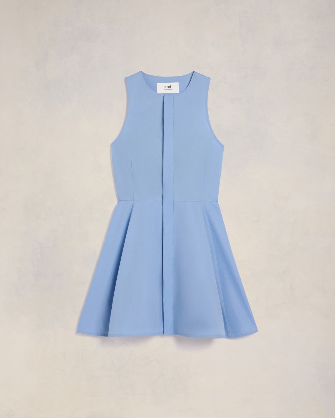 SHORT DRESS WITH HIDDEN TAB - 1