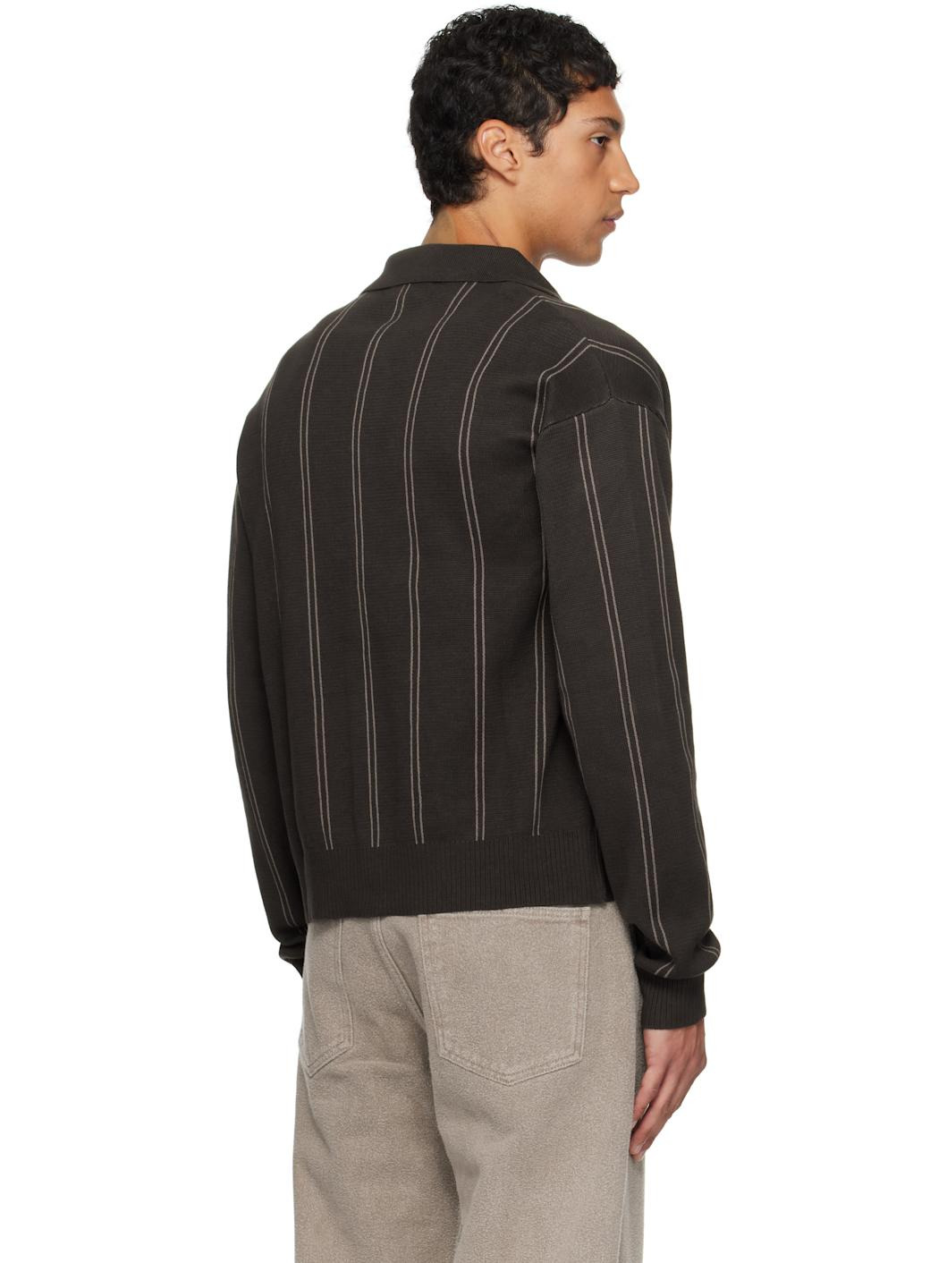 Brown Formal Cardigan - 3