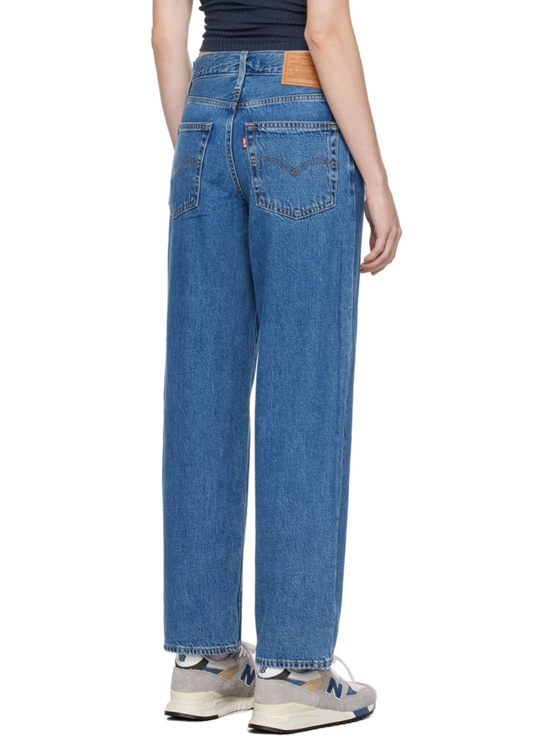 Blue Baggy 아빠 청바지 3