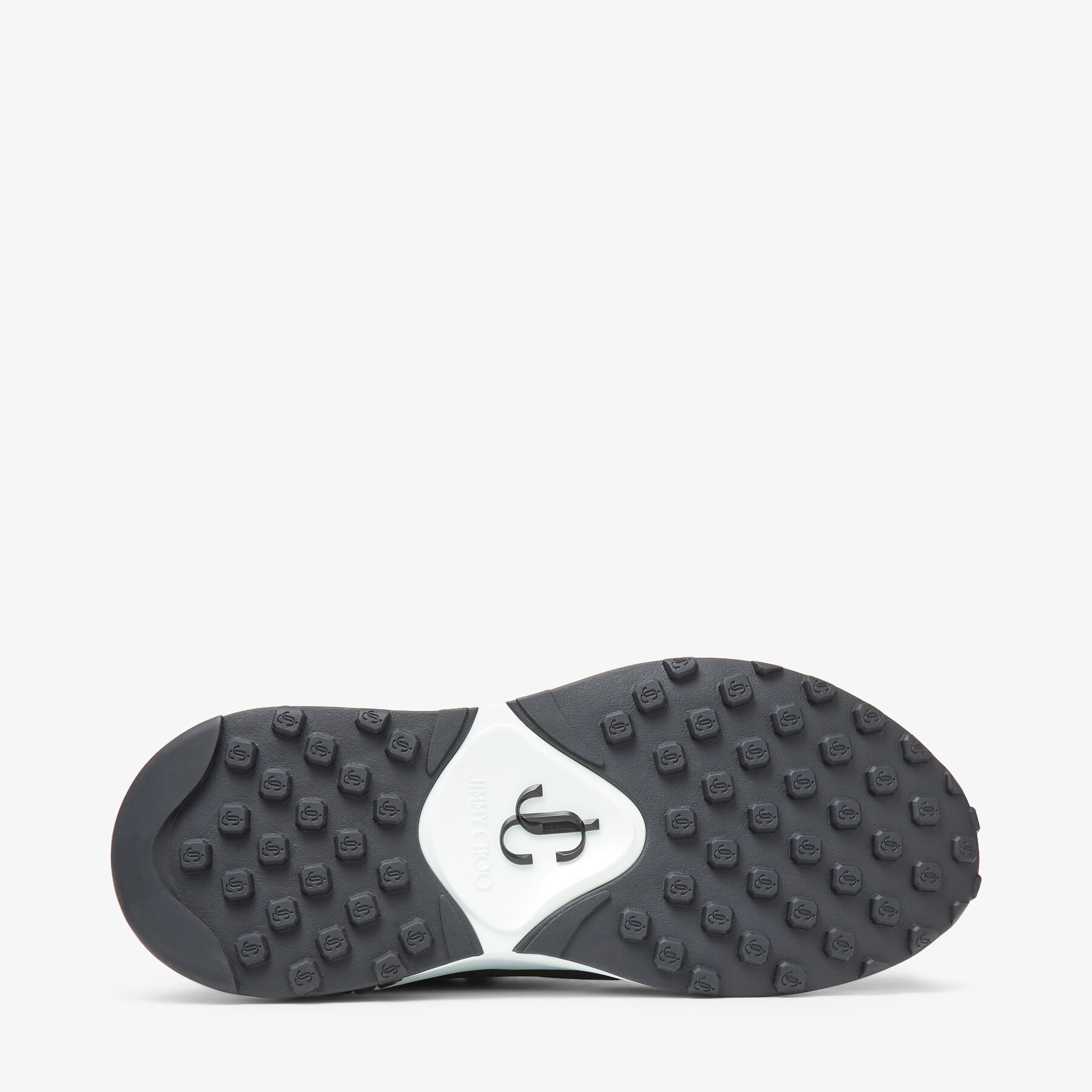 Memphis/F
Black Neoprene and Leather Low Top Trainers - 4