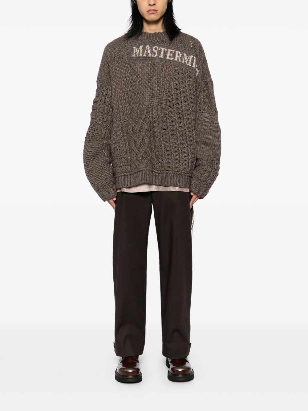 cable-knit sweater - 2