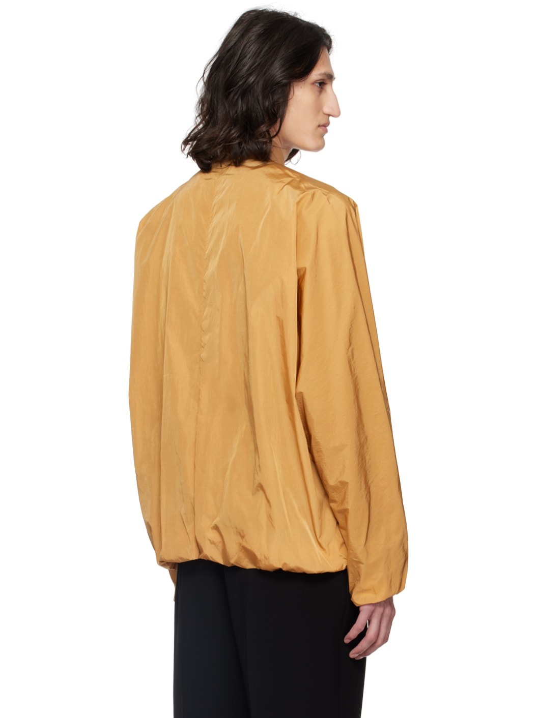 Brown Raglan Bomber Jacket - 3