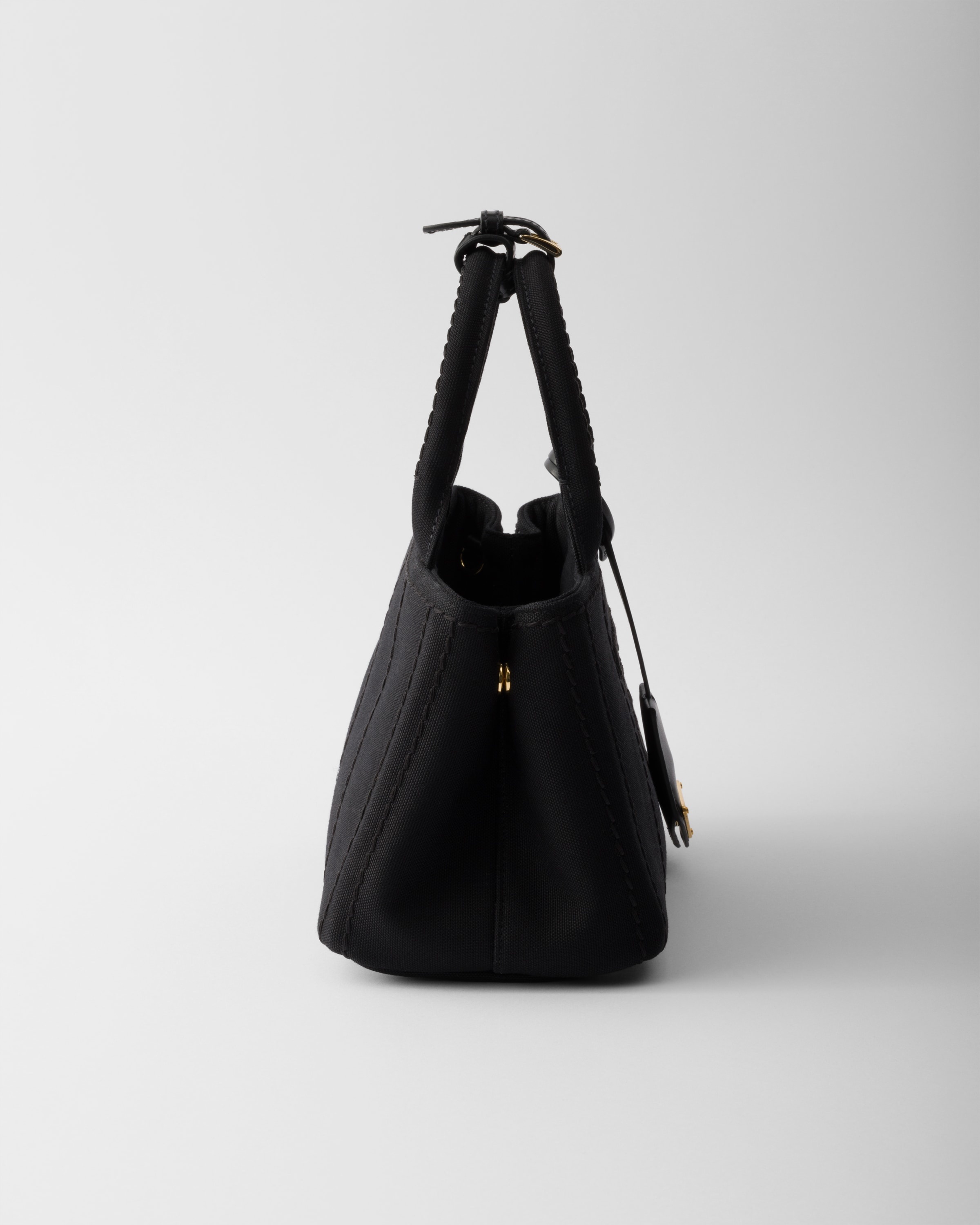Cotton canvas mini handbag - 5