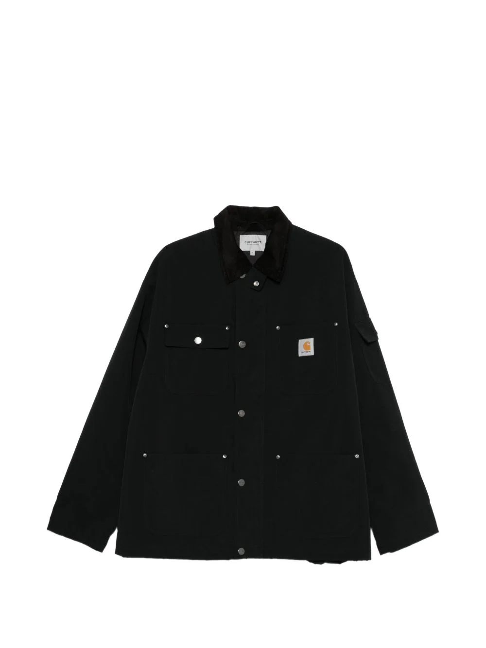Clapton corduroy-collar pocket jacket - 1