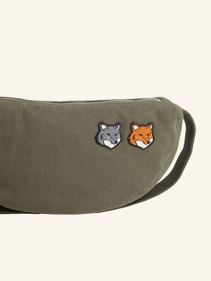 Maison Kitsuné DOUBLE FOX HEAD FADED BUMBAG outlook