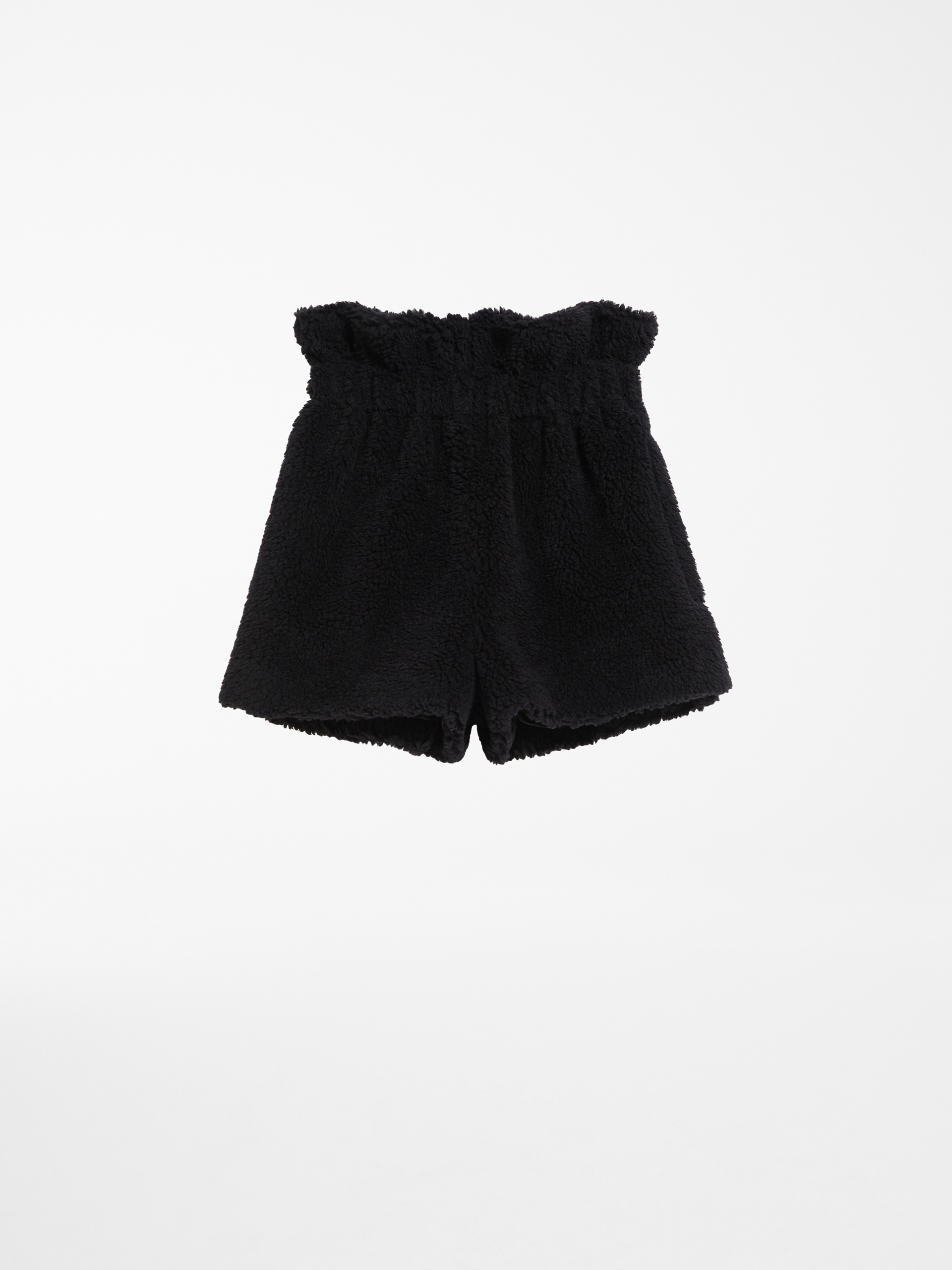 TRIPOLI Alpaca and wool Teddy shorts - 1