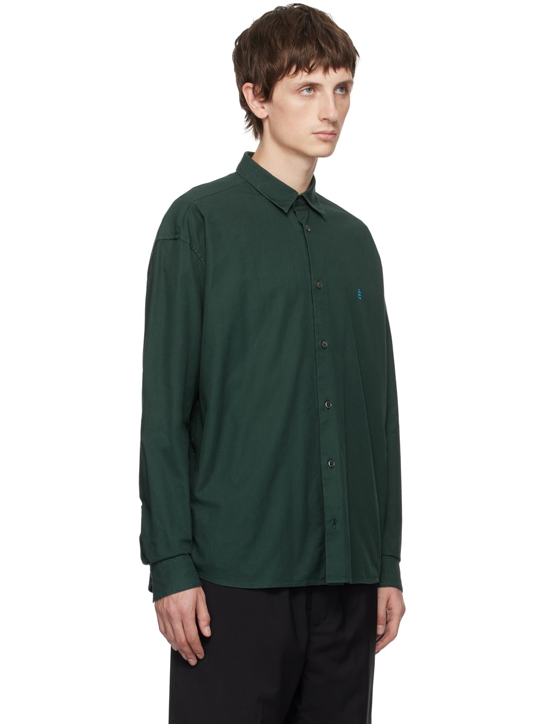 Green Lyrique Accent Shirt - 2