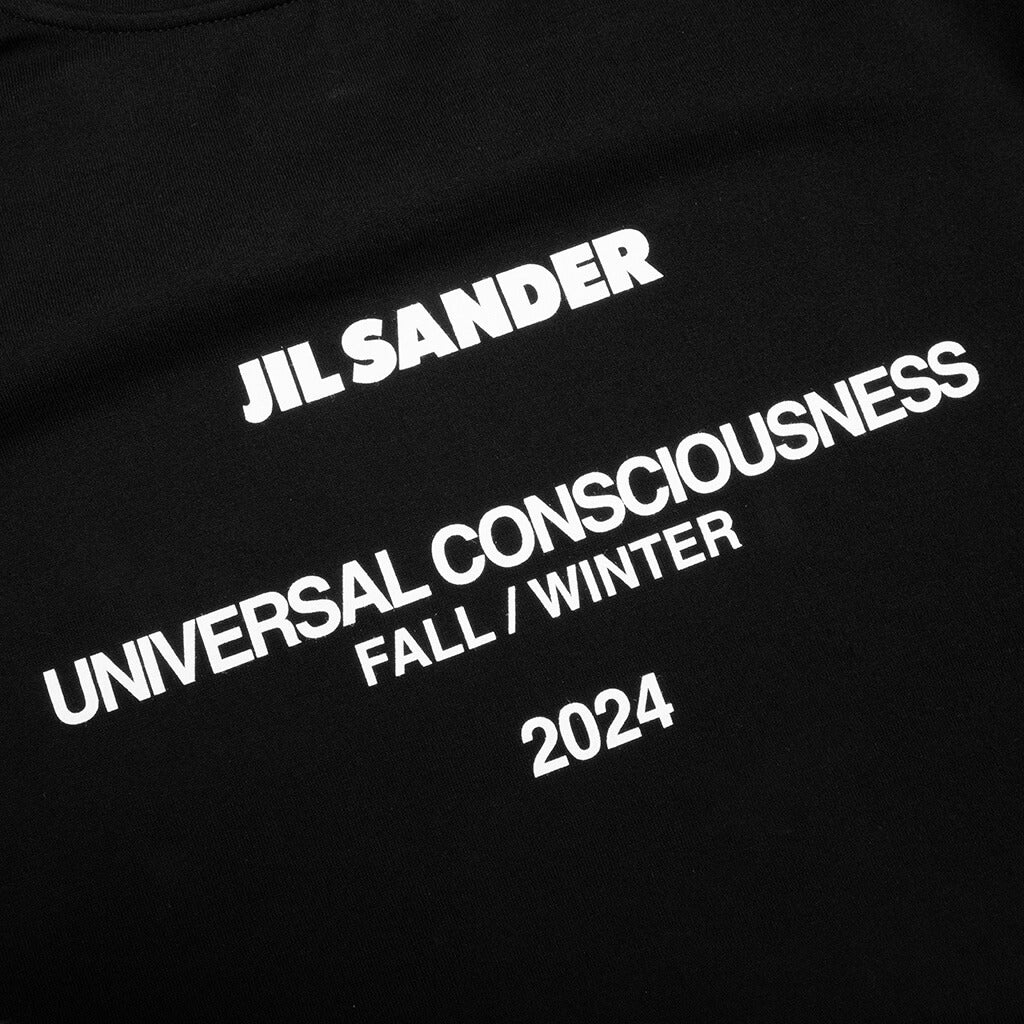 UNIVERSAL CONSCIOUSNESS CREW-NECK T-SHIRT - BLACK - 4