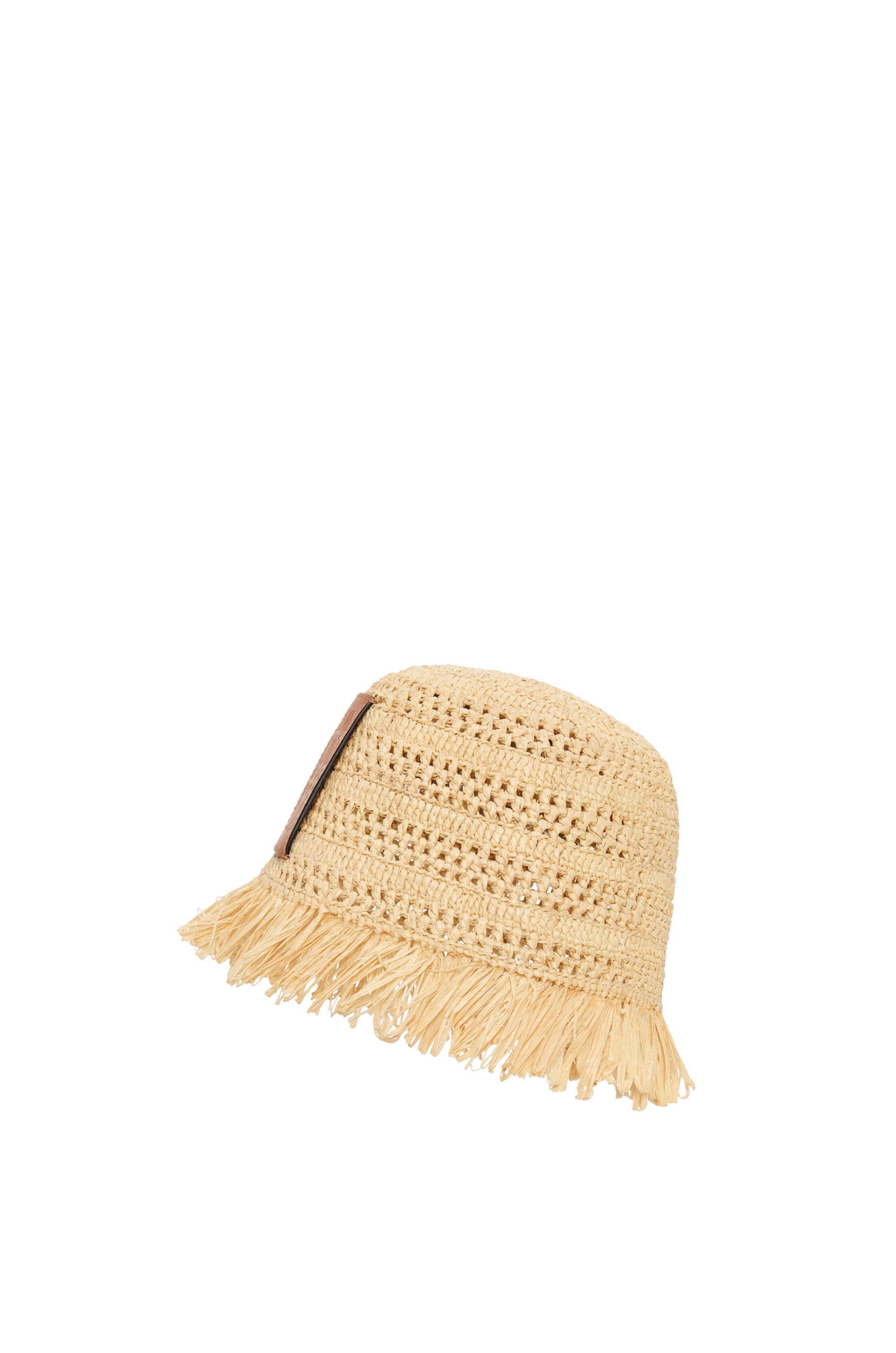 Crochet hat in raffia - 2