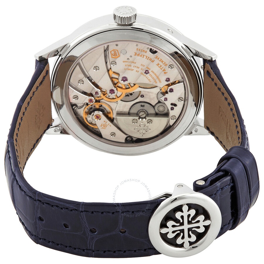 Patek Philippe Grand Complications In-Line Perpetual Calendar Hand Wind Blue Dial Men's Watch 5236P- - 3