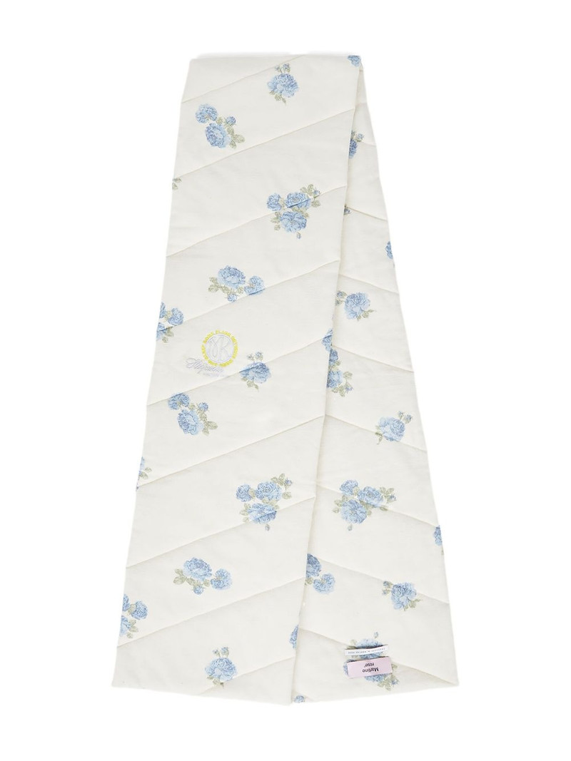 floral-print scarf 1