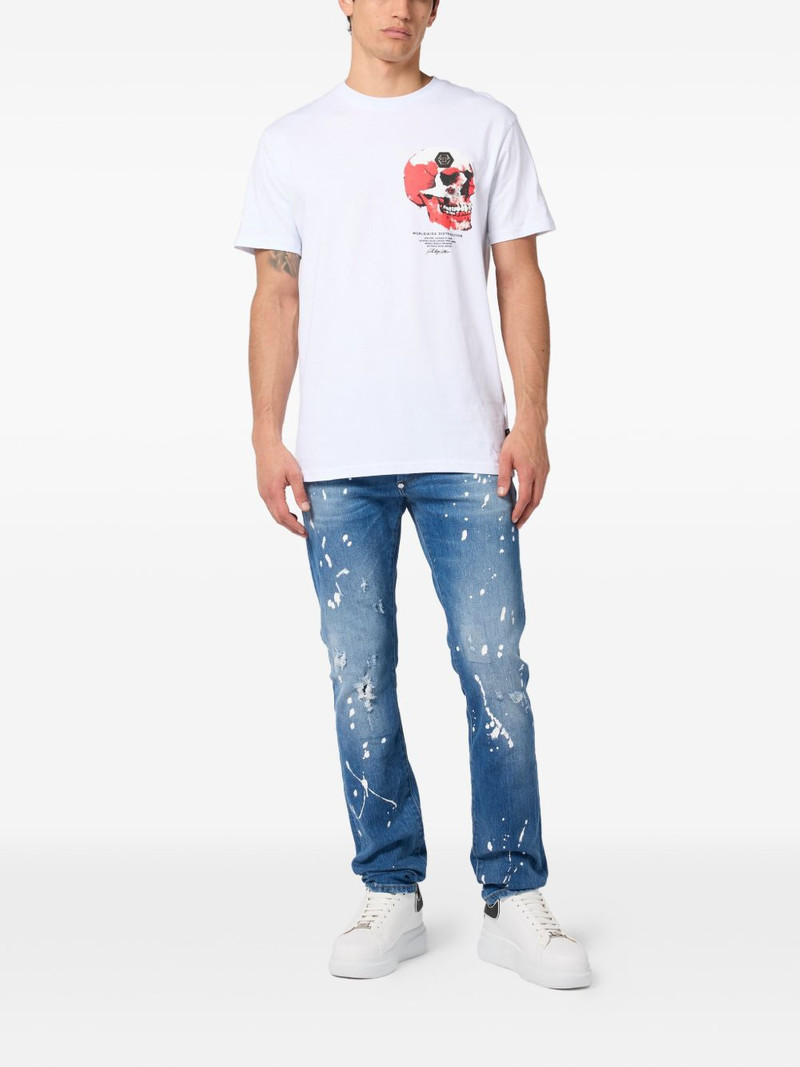 PHILIPP PLEIN skull-print T-shirt outlook