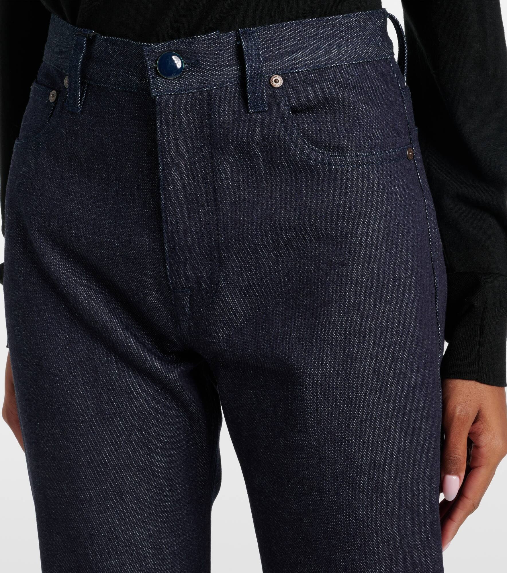 High-rise skinny jeans - 4
