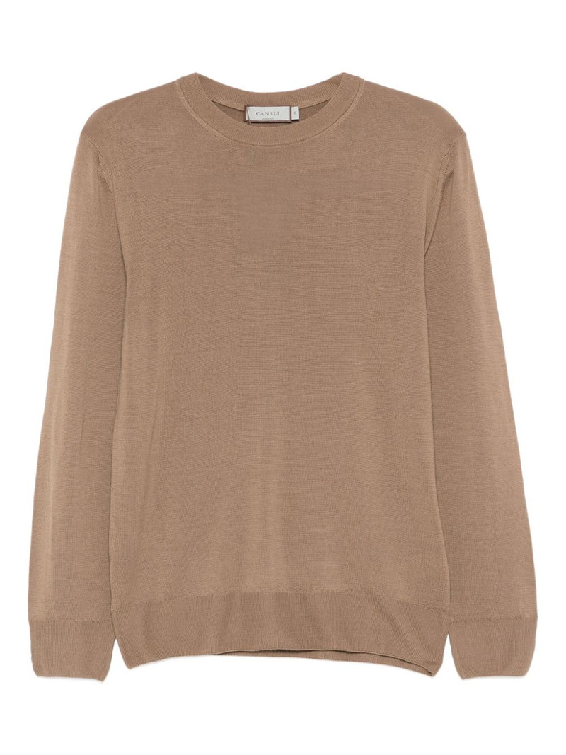 round-neck wool T-shirt 1