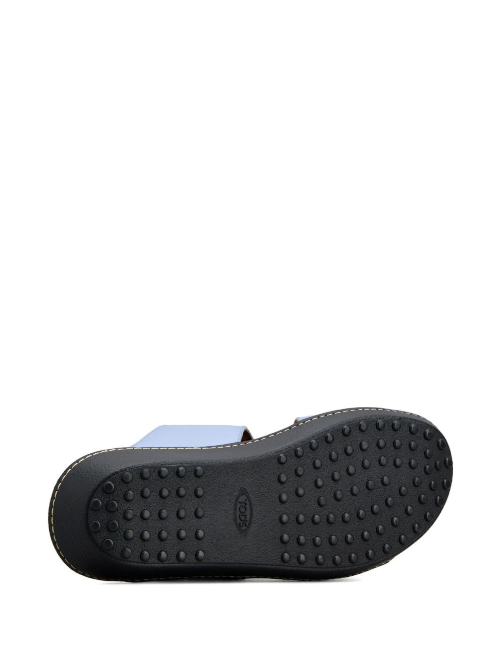 leather T-bar sandals - 5