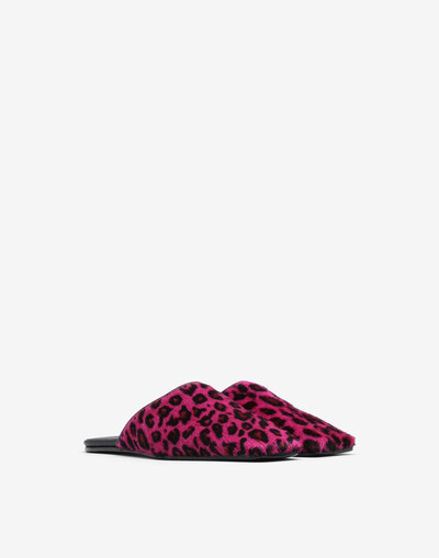 MM6 Maison Margiela Leopard slippers outlook