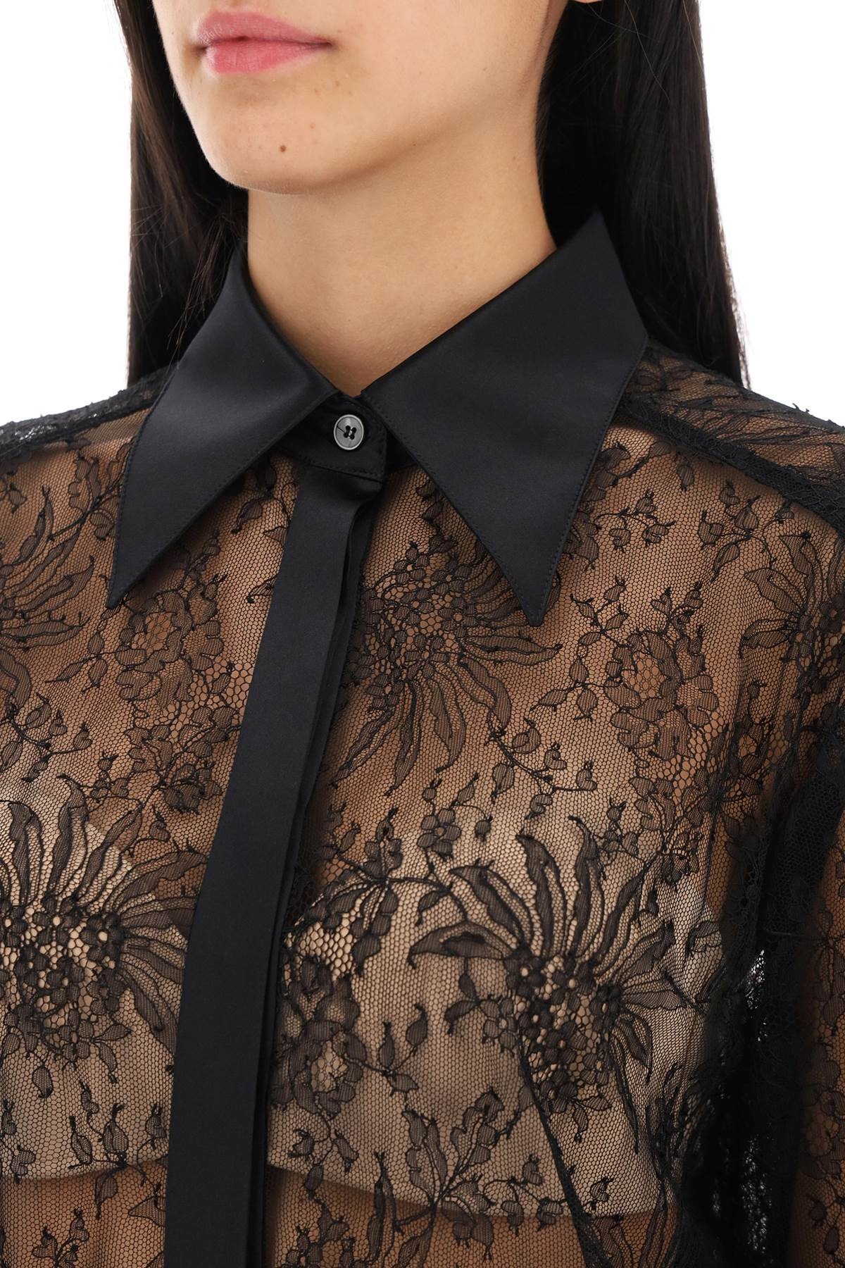 Dolce & Gabbana Chantilly Lace Shirt Women - 4