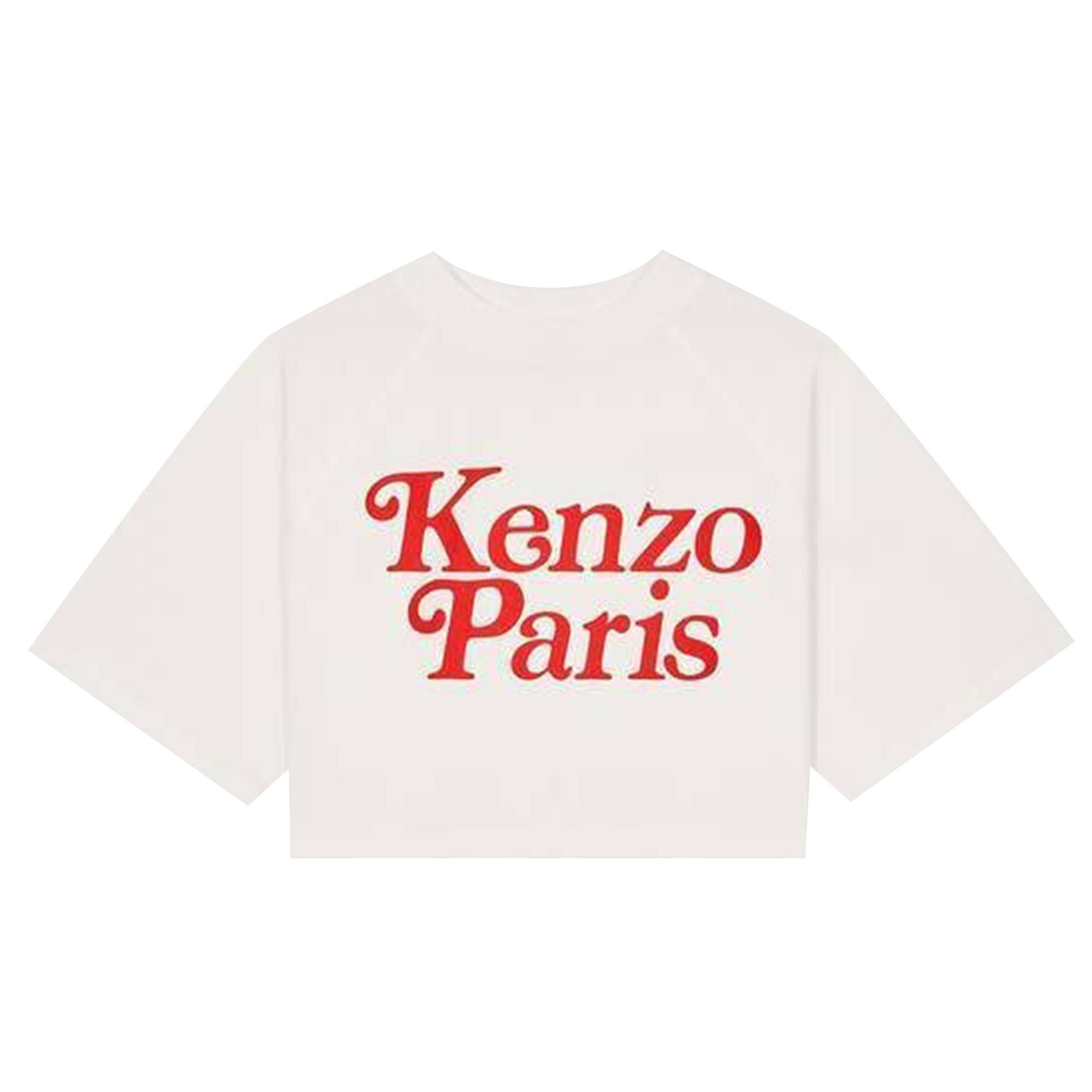 Kenzo x Verdy Boxy Cropped T-Shirt 'Off White' - 1