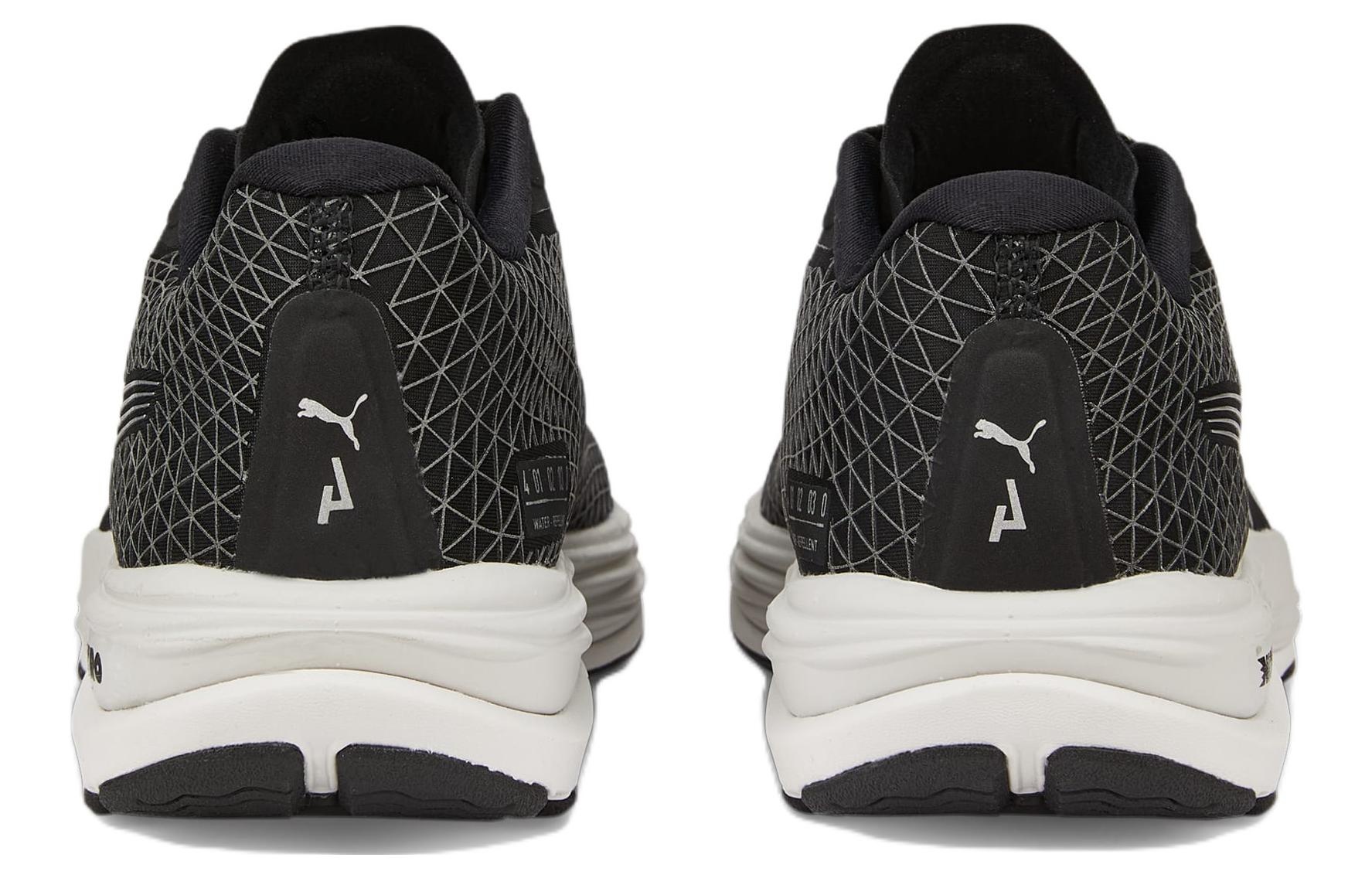 (WMNS) PUMA Velocity Nitro 2 Wtr 'Black White' 376918-01 - 5